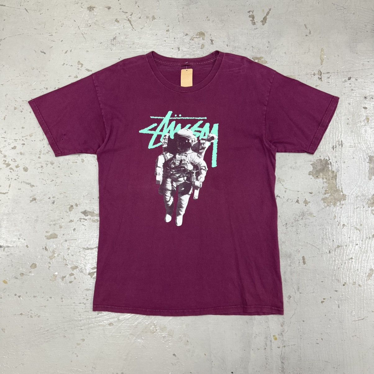 Stussy Vintage Stussy Astronaut Tee Size US L / EU 52-54 / 3 - 1 Thumbnail