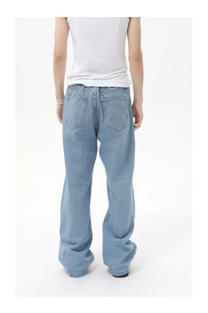 Japanese Brand × Jean Japanese retro all-match loose casual jeans Size US 32 / EU 48 - 6 Thumbnail