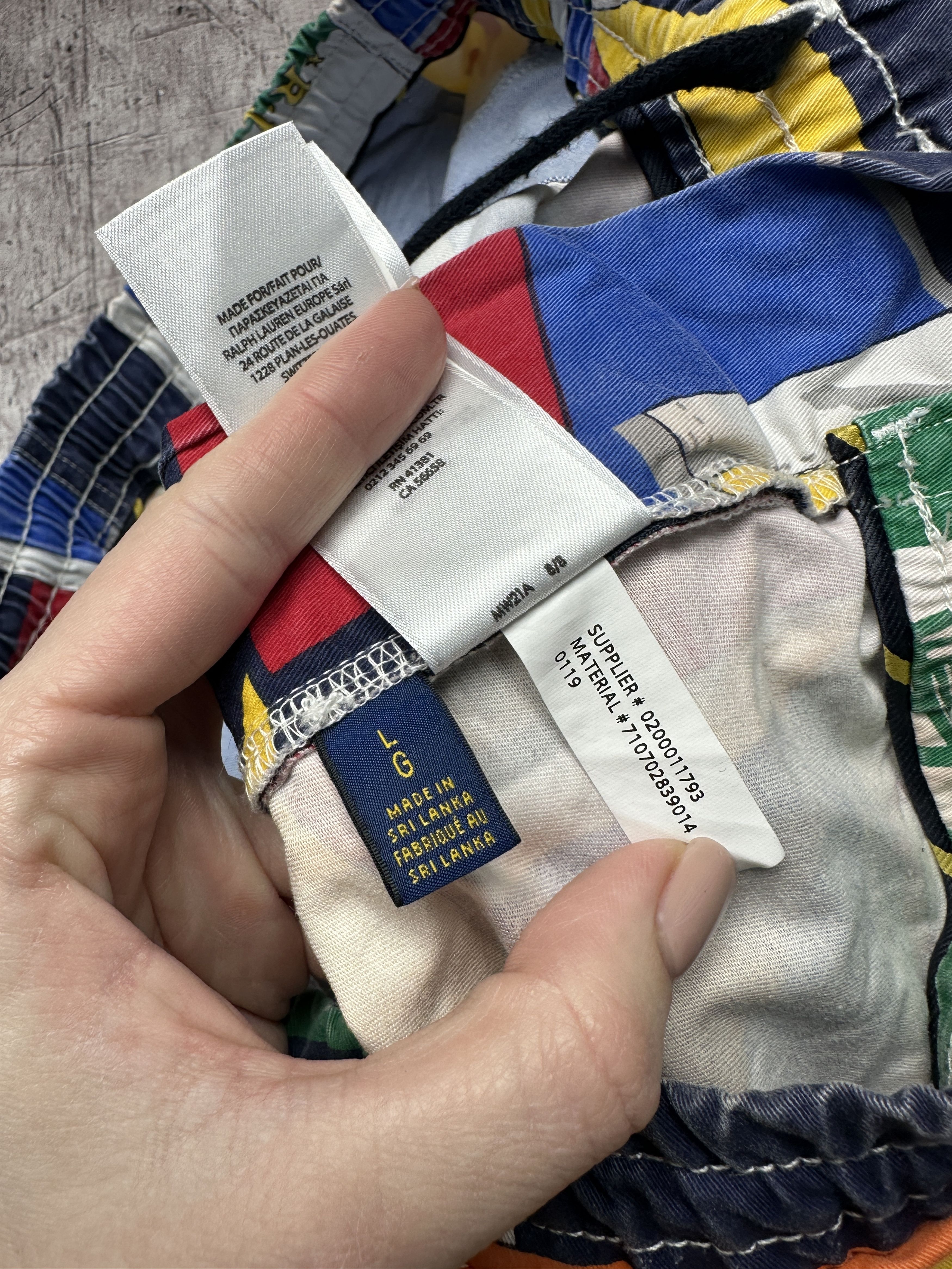 Polo Ralph Lauren Polo Ralph Lauren Mens Cotton Shorts Size US 34 / EU 50 - 6 Thumbnail