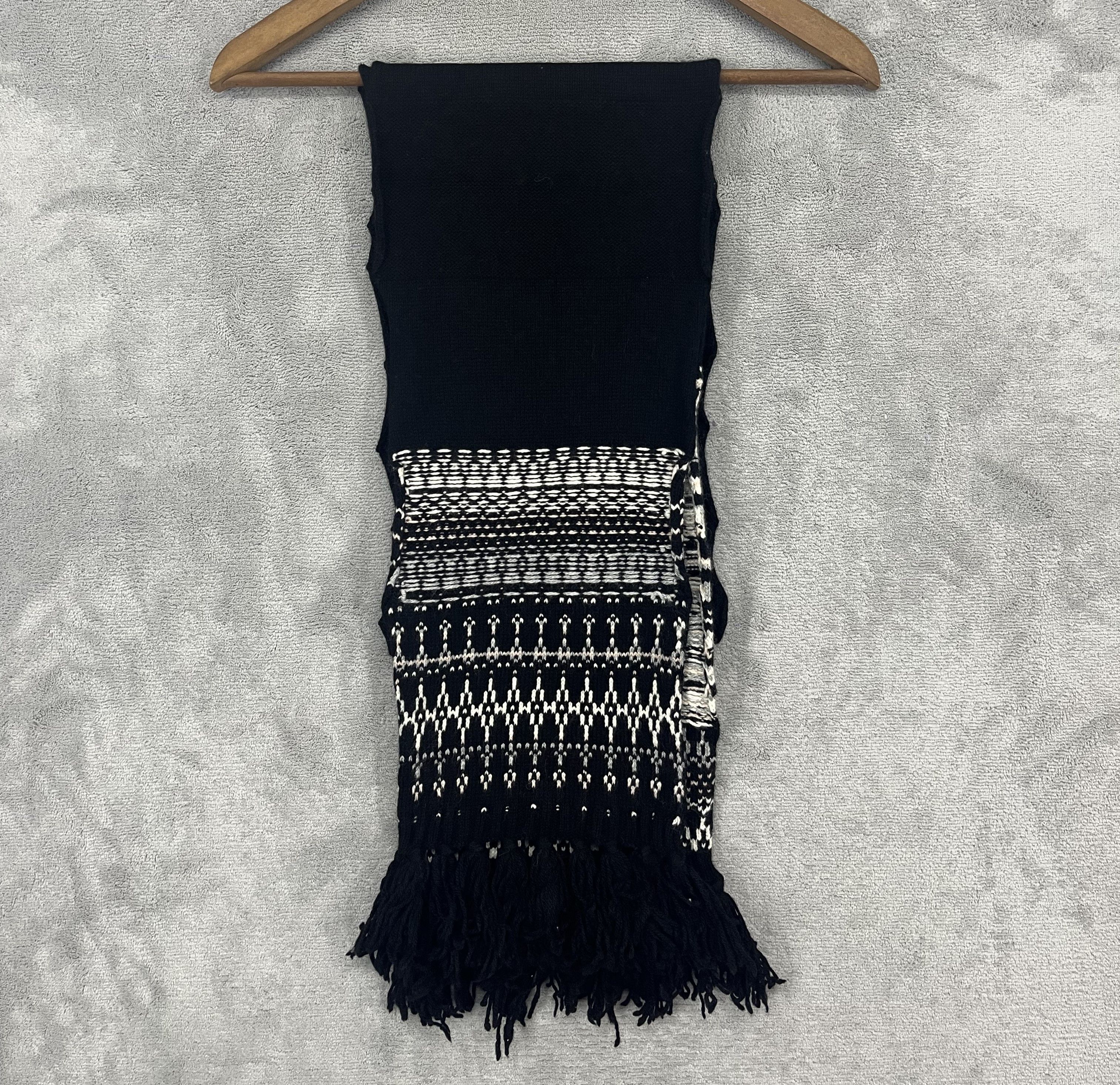 image of Comme Ca Ism Comme Ca Du Mode Scarf Muffler Neck Scarf in Black, Men's