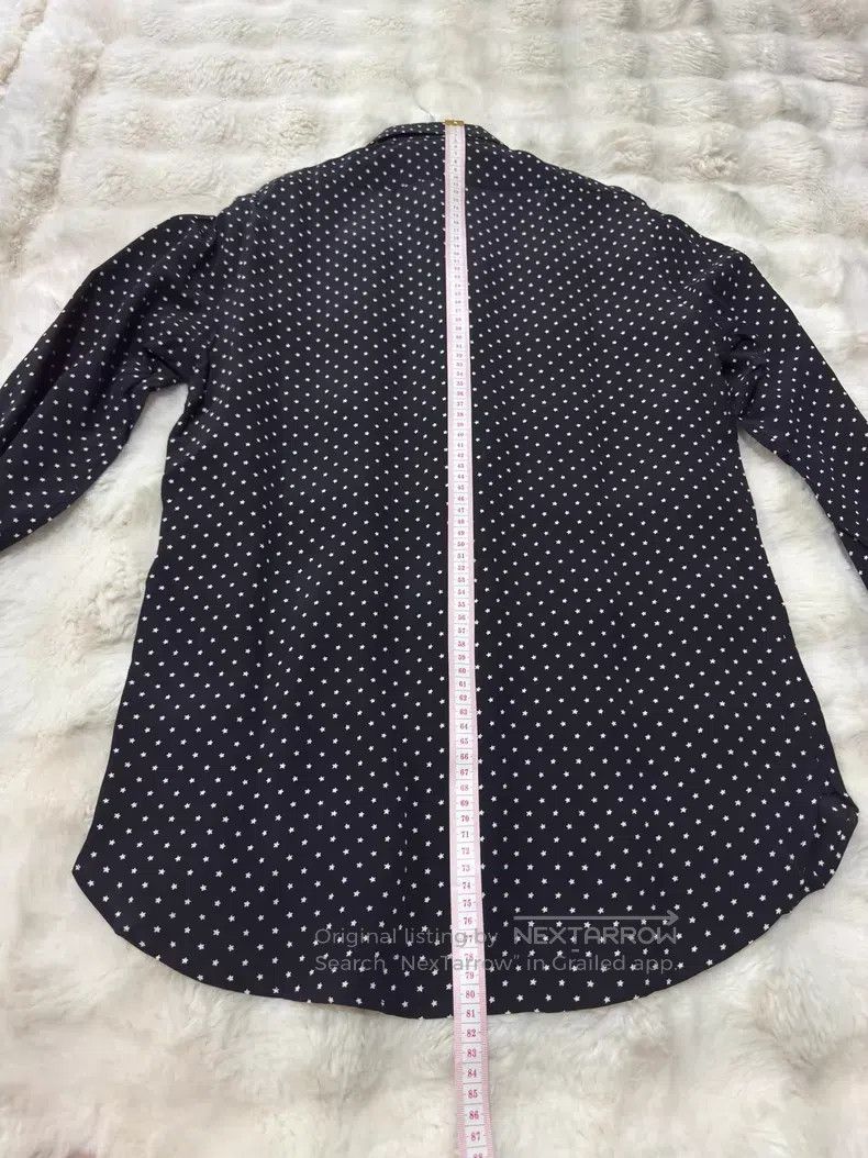 Saint Laurent Paris Saint Laurent Paris Star Silk Men's Shirt i Size US S / EU 44-46 / 1 - 9 Thumbnail
