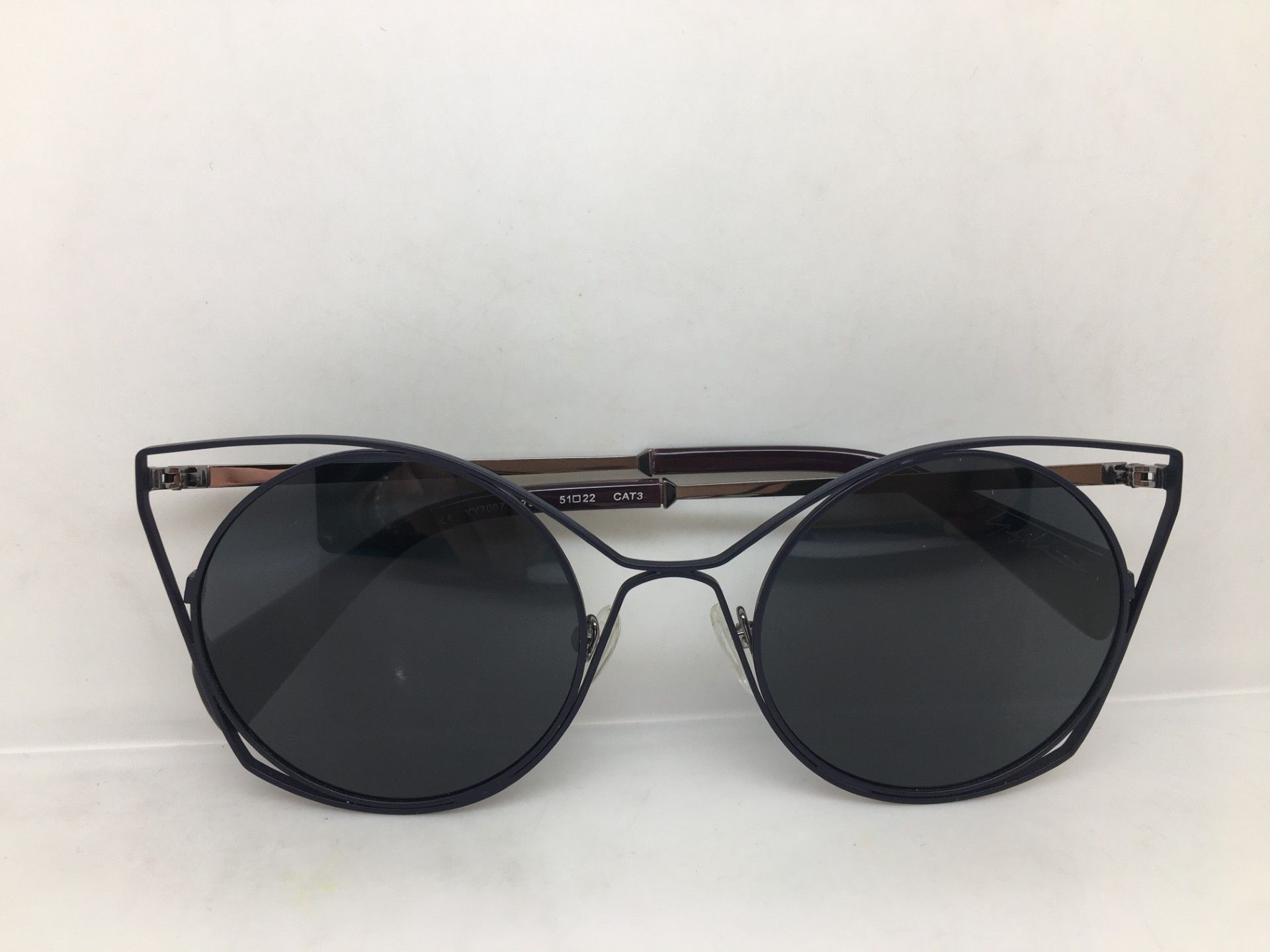 Yohji Yamamoto YOHJI YAMAMOTO YY 7007 N.O.S. round feng shui sunglasses Size ONE SIZE - 5 Thumbnail