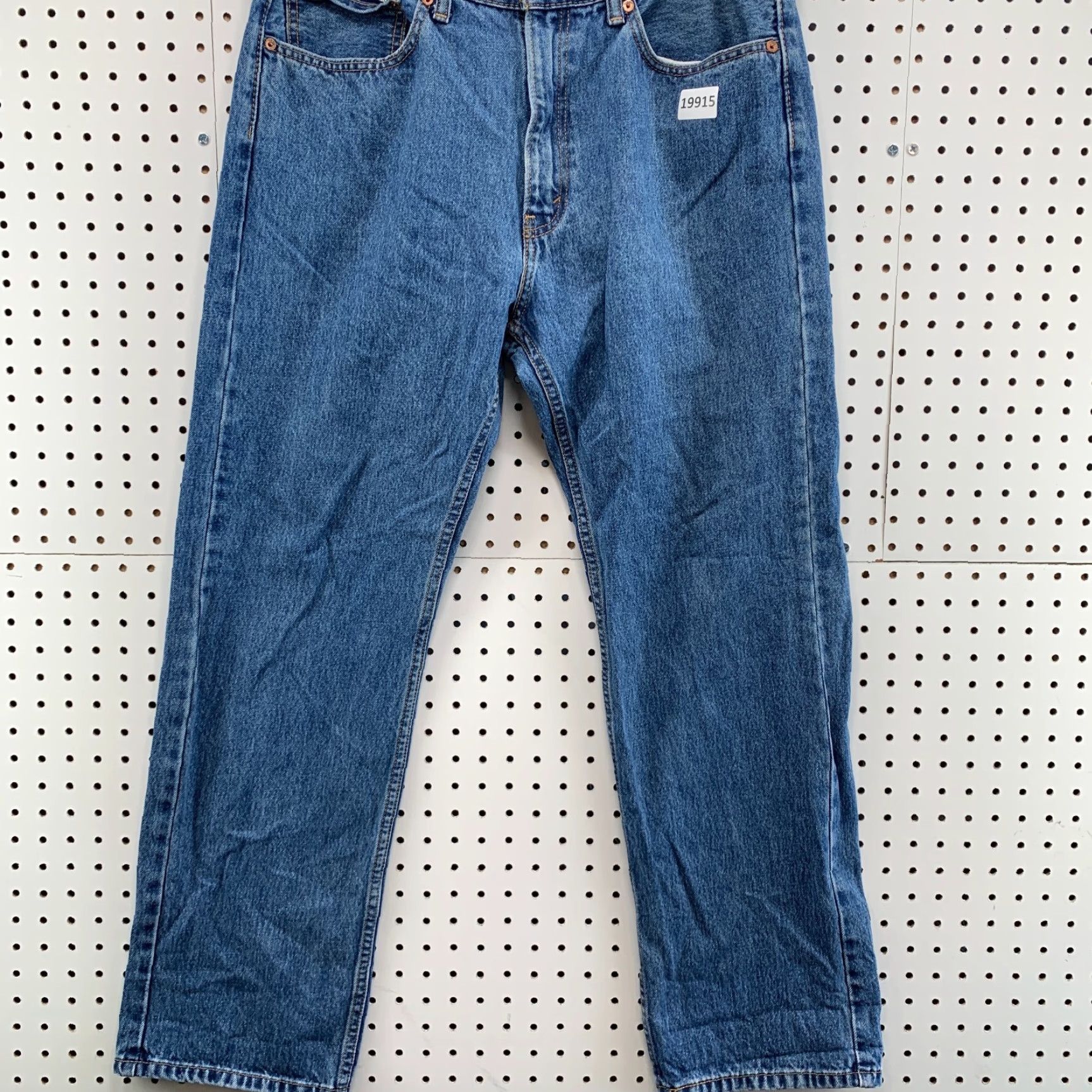 Levi's VINTAGE Levi's 505 Blue Denim Jeans Mens Size 36x30 Straight Levi's 505 Blue Denim Jeans Mens Size 36x30 Straight Leg Blue Size US 36 / EU 52 - 6 Thumbnail