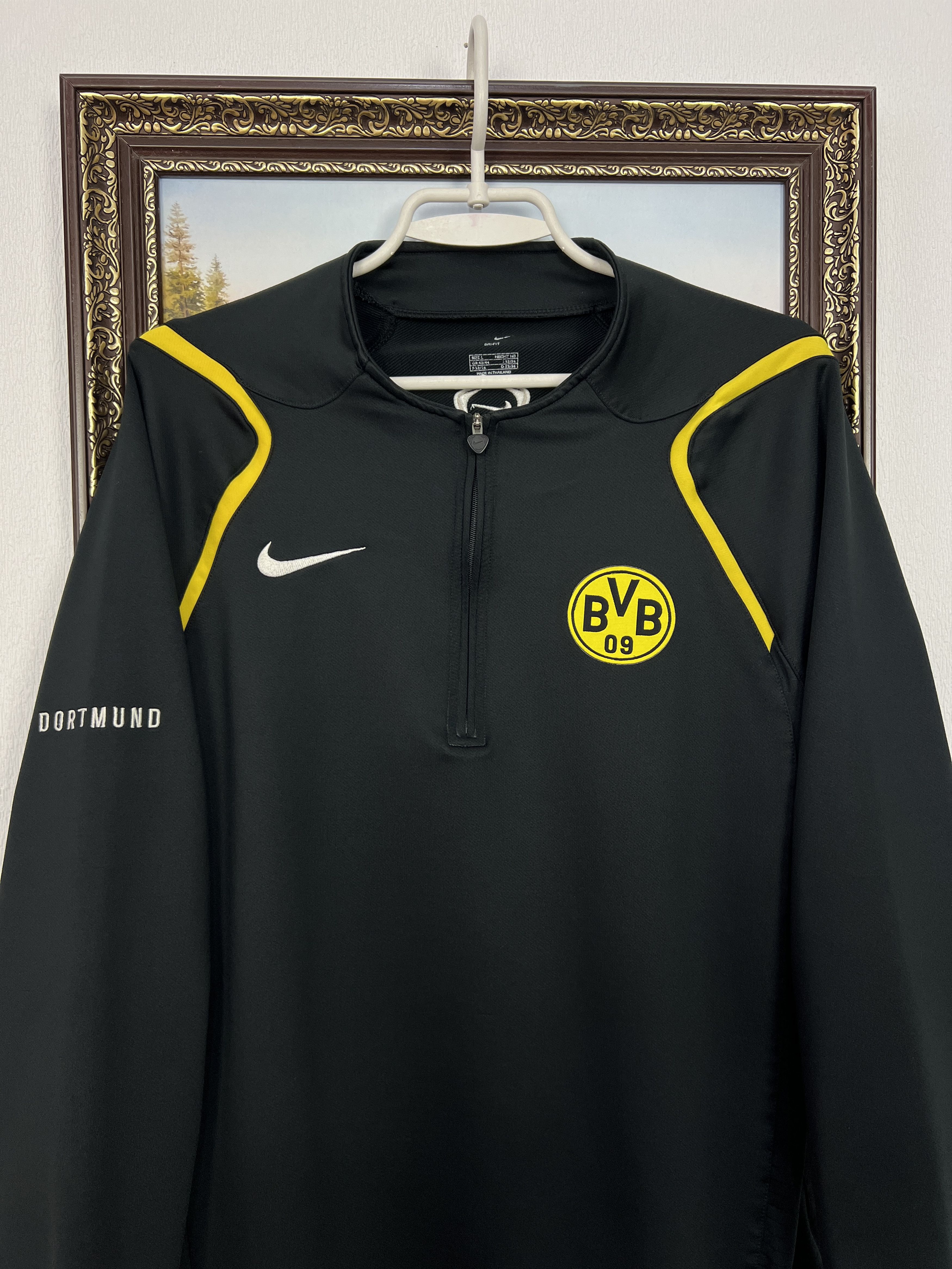 Nike Borussia Dortmund Football Train Sweatshirt Jacket Track Top Size US L / EU 52-54 / 3 - 2 Thumbnail