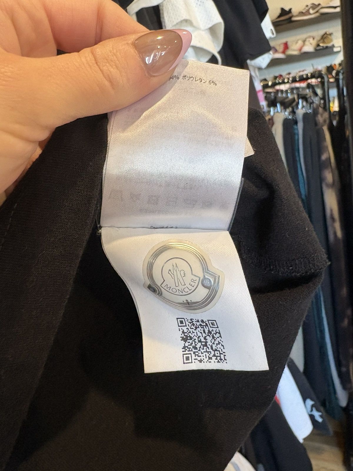 Moncler × Palm Angels Moncler Palm Angels Tee Black Size Large Size US L / EU 52-54 / 3 - 13 Thumbnail