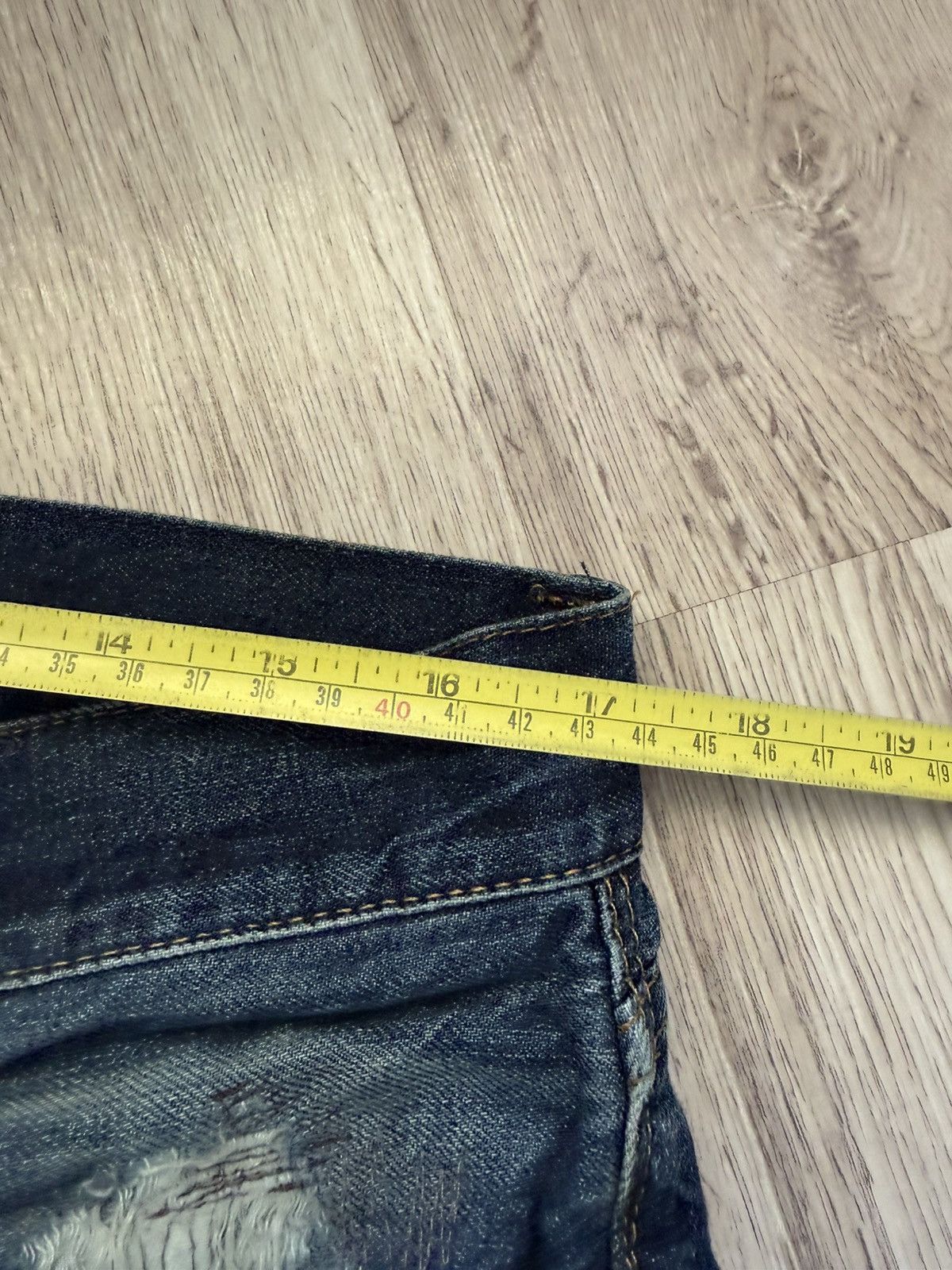 Polo Ralph Lauren Polo Ralph Lauren Varick Slim Straight Distressed Jeans Size US 34 / EU 50 - 13 Thumbnail