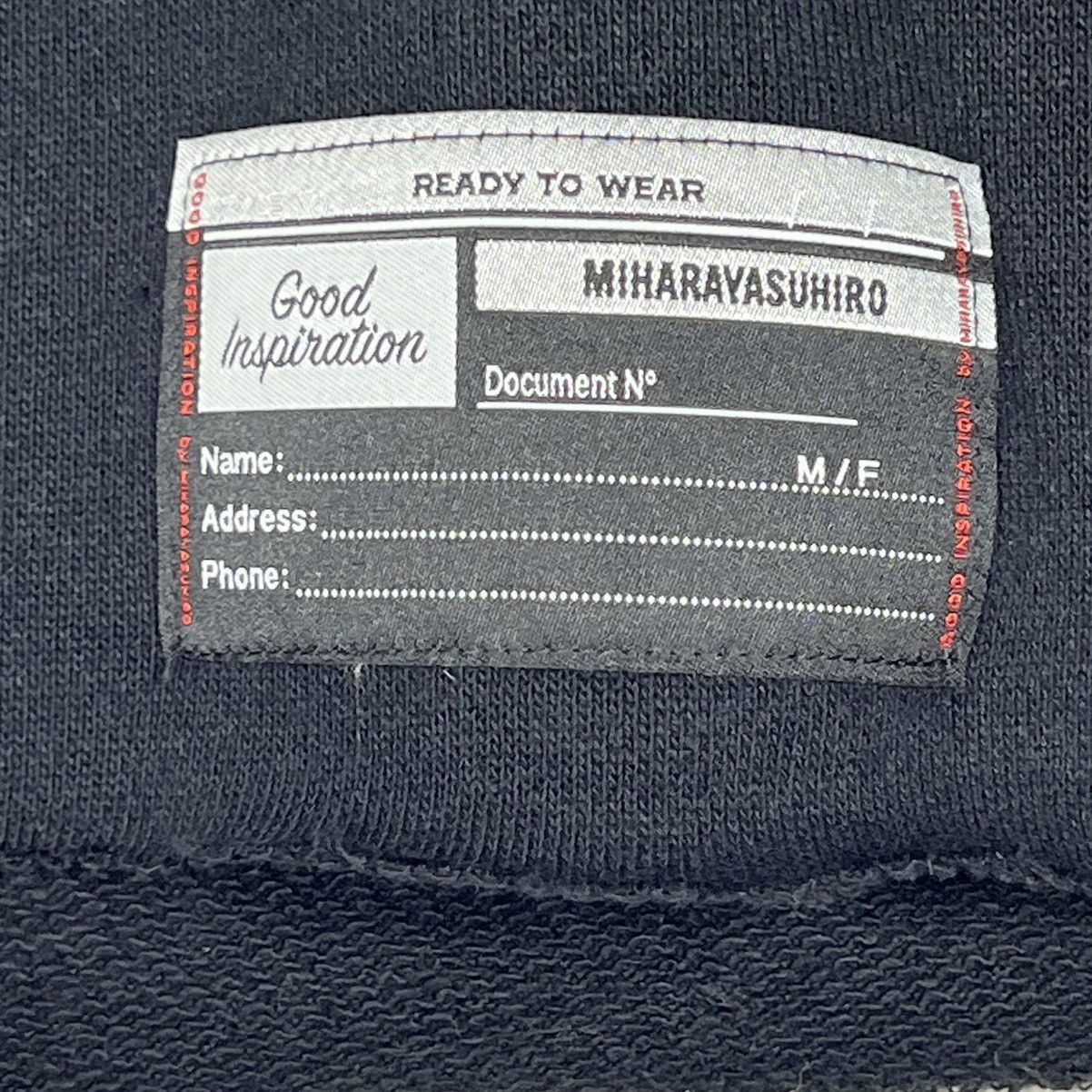 Maison MIHARA YASUHIRO Miharayasuhiro Crew Neck Size US L / EU 52-54 / 3 - 7 Thumbnail
