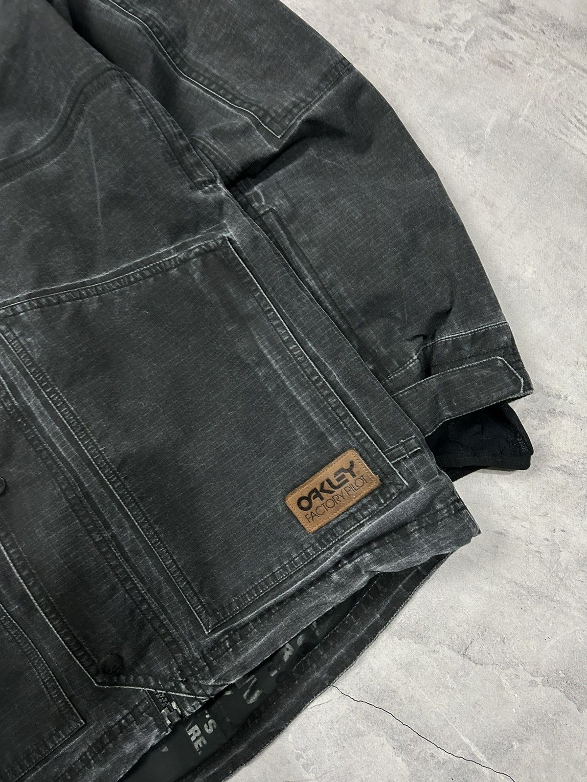 Vintage Rare Vintage Oakley Factory Pilot Jacket Size Medium Size US S / EU 44-46 / 1 - 6 Thumbnail