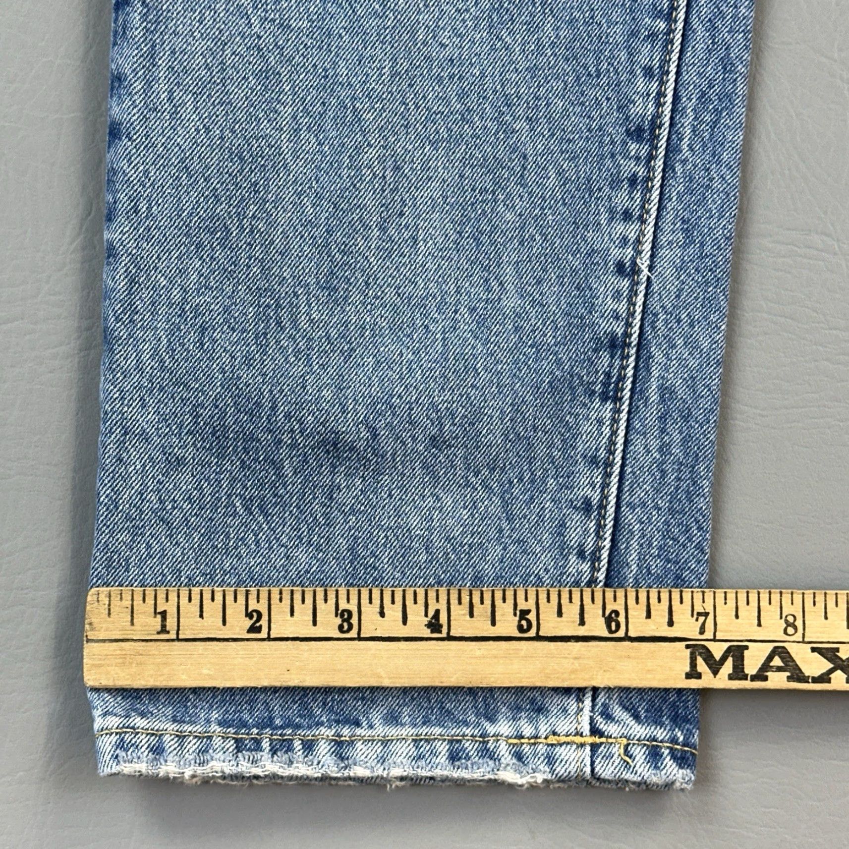 Pepe Jeans VINTAGE Pepe Jeans London Jeans Mens 30x32 Blue Denim Straight Leg Button Fly Casual Relaxed 30 Blue 90s Gothic Grunge Hip Hop Punk Logo Jeans Mens Size US 30 / EU 46 - 4 Thumbnail