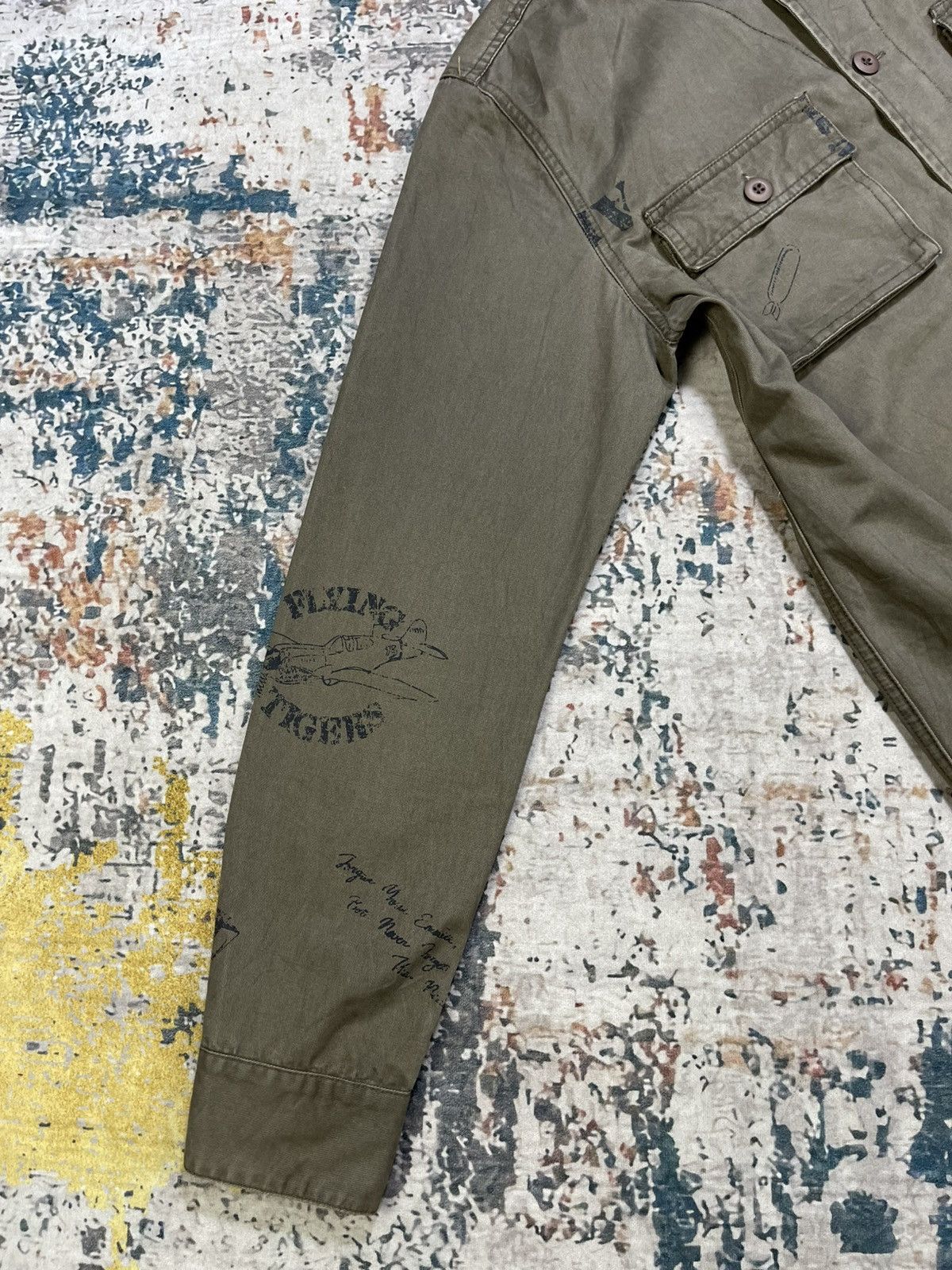 URBAN RESEARCH DOORS Urban Research Military Aircrew Uniform Workshirt Size US S / EU 44-46 / 1 - 5 Thumbnail