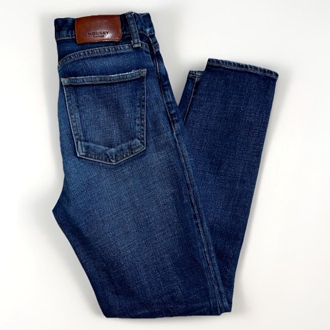 MOUSSY Moussy Vintage Cameron Skinny Blue Denim Jean Japan Made Women’s 27x27 Size 27" / US 4 / IT 40 - 2 Thumbnail