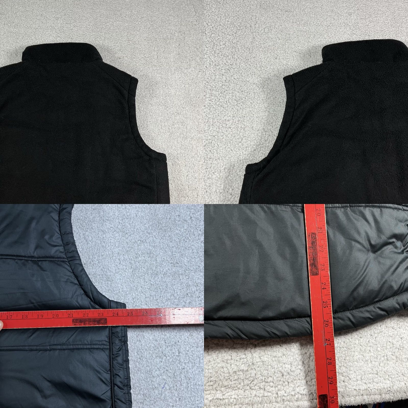 Paul & Shark VINTAGE Paul & Shark Yachting Vest Mens M Black Puffer Fleece Reversible Jacket Size US M / EU 48-50 / 2 - 11 Thumbnail