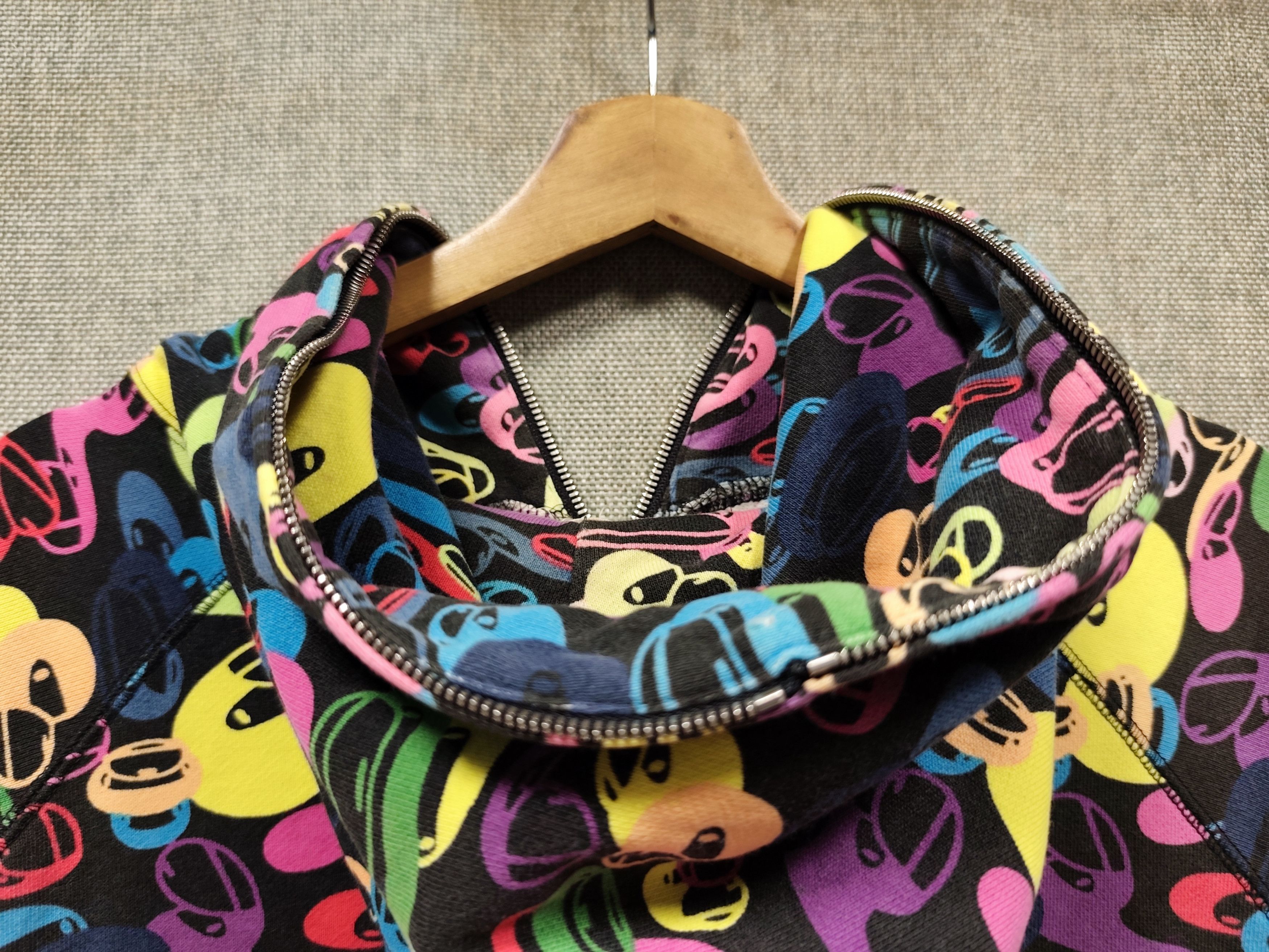 Bape × Vintage 2007 BAPE Baby Milo Multi Camo Full Zip Distressed Size US M / EU 48-50 / 2 - 3 Thumbnail
