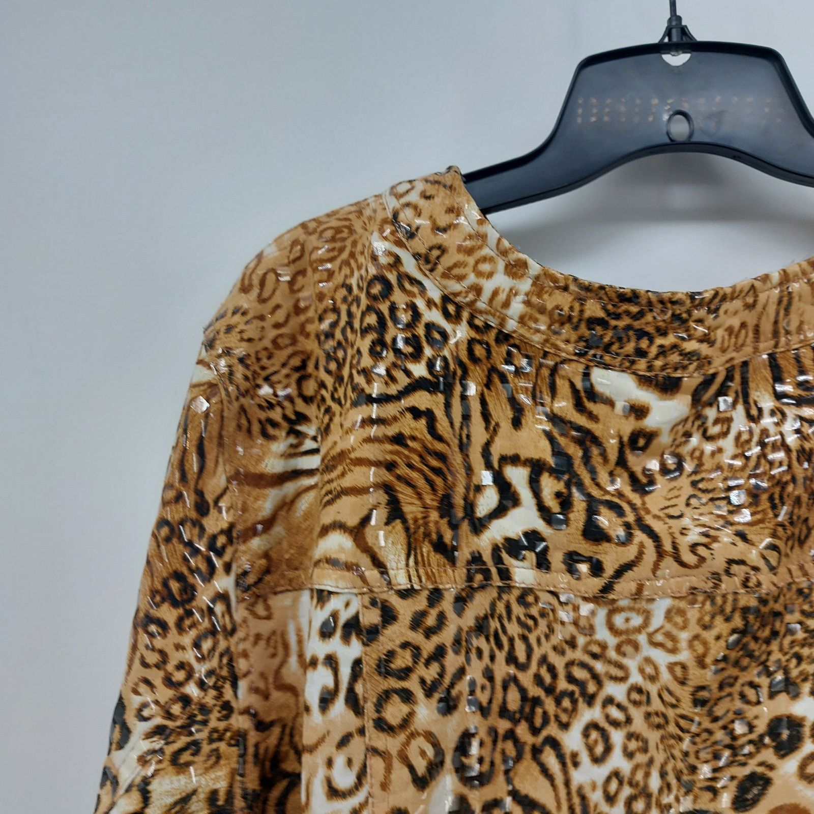 Other Ruby Rd Animal Print Blazer Jacket Women's Plus Size 24 Size 4XL / US 24-26 - 14 Thumbnail