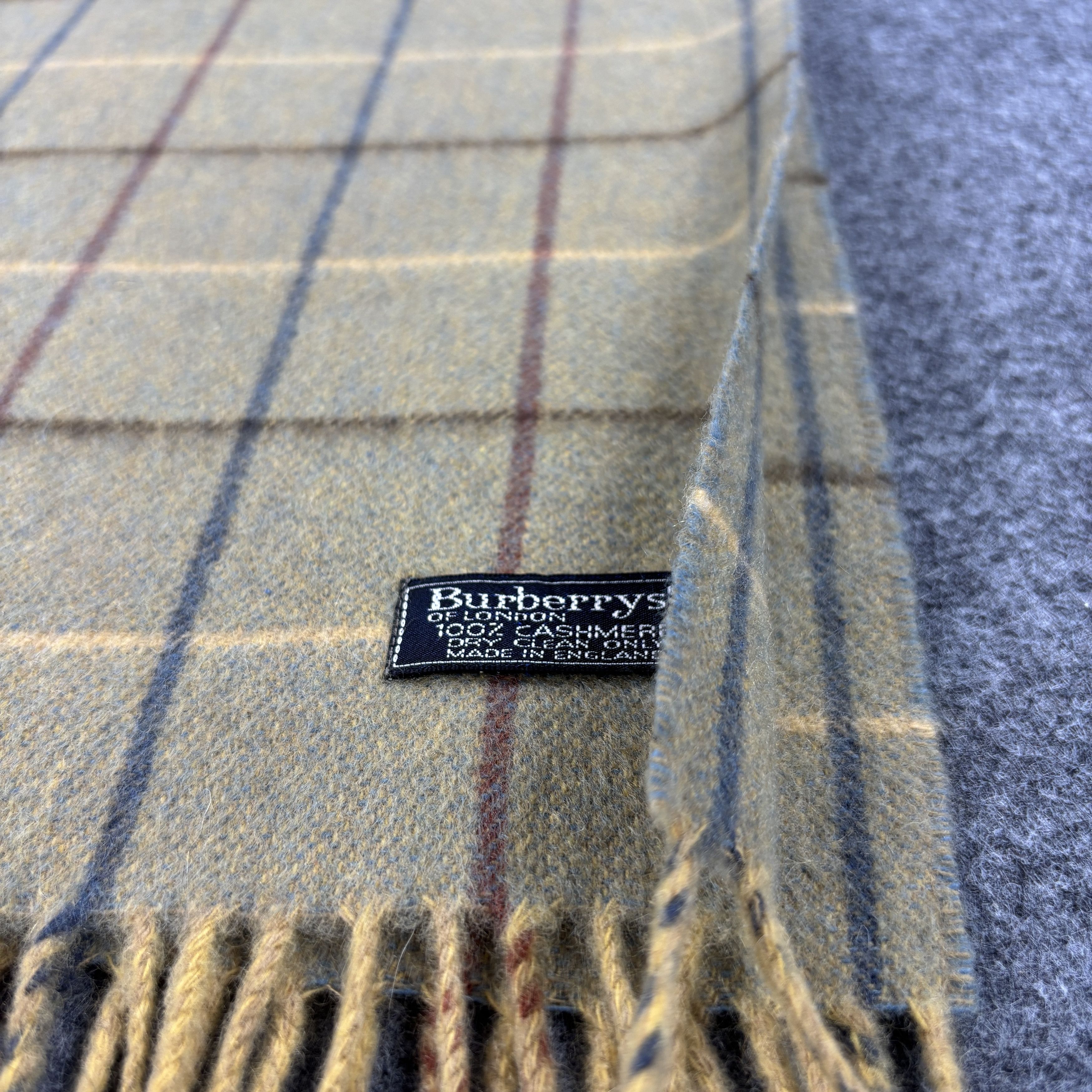 Burberry × Vintage GF10718 Burberry Scarf Neck Wear Muffler Nova Check Size ONE SIZE - 5 Thumbnail