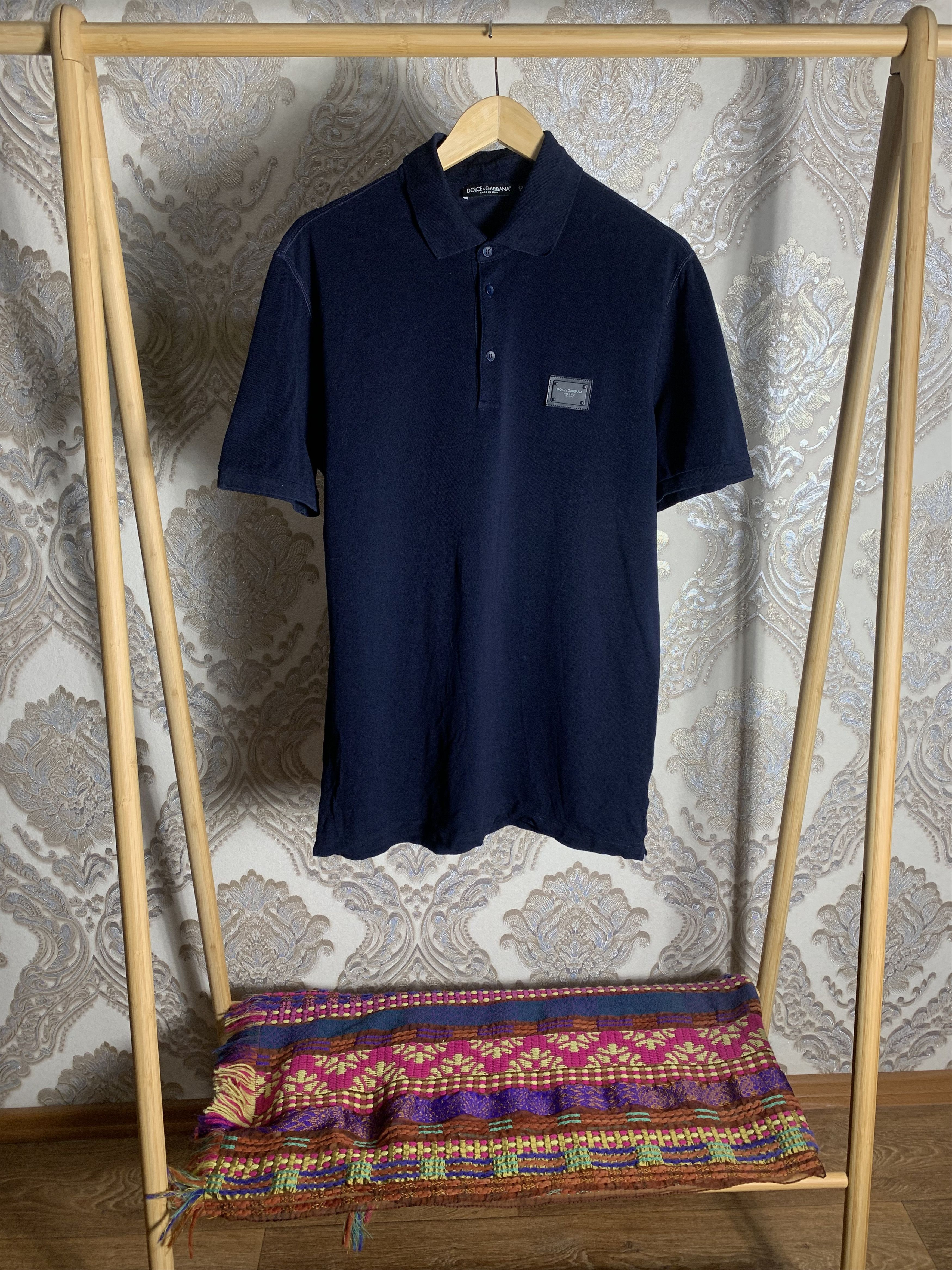 Dolce & Gabbana VINTAGE DOLCE & GABBANA CLASSIC ITALIAN DESIGNER CASUAL POLO Size US L / EU 52-54 / 3 - 1 Thumbnail