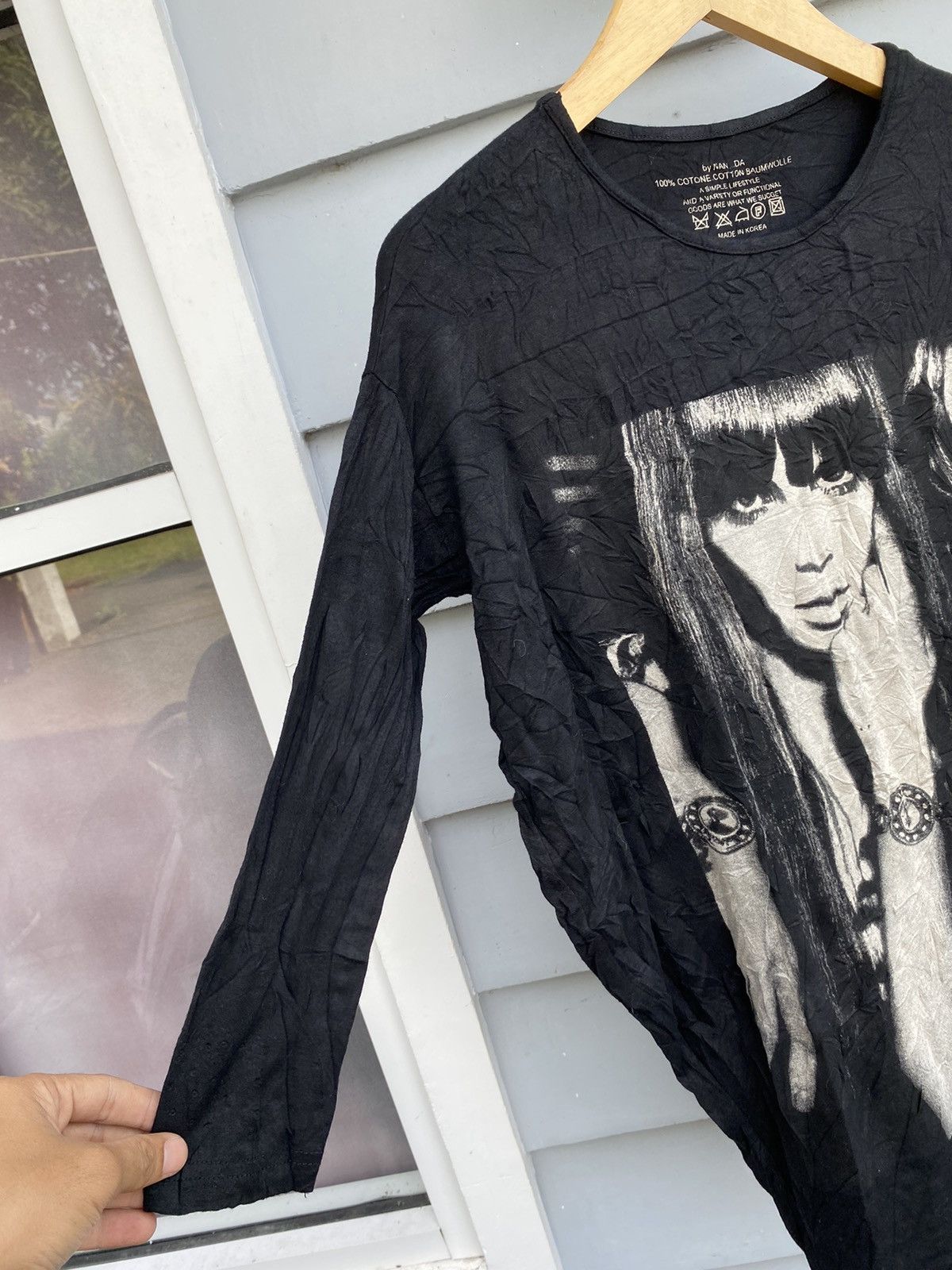 Hysteric Glamour by NAN…DA Girls Portrait Mode Hysteric Glamour Style Tshirt Size ONE SIZE - 3 Thumbnail