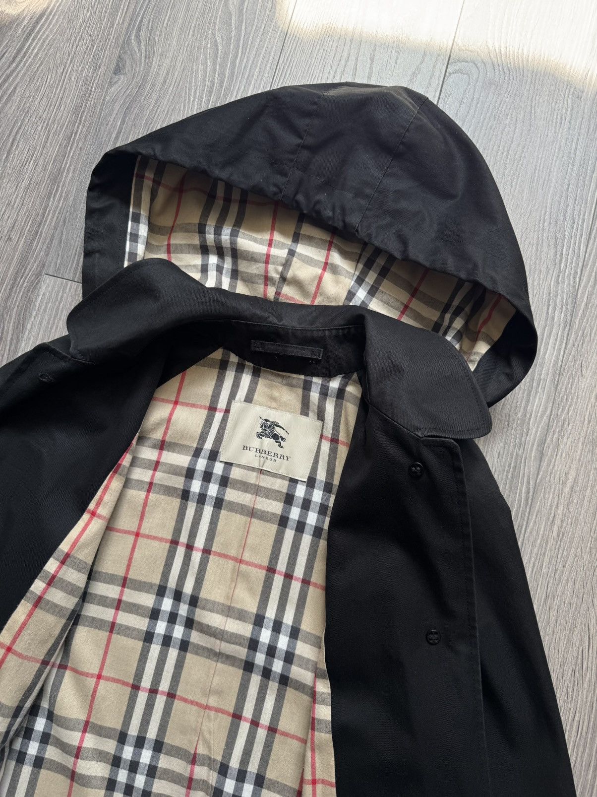 Burberry Burberry Carmen Knee-Length Checkered Coat Size XS / US 0-2 / IT 36-38 - 10 Thumbnail