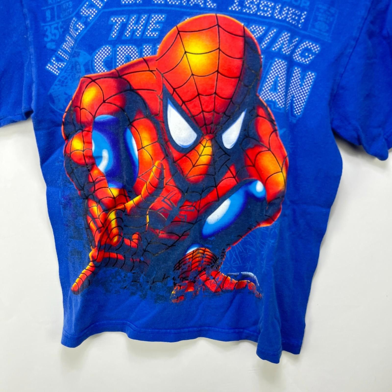 Marvel Comics Vintage Marvel Spider Man Mad Engine T Shirt Youth XL Size US XL / EU 56 / 4 - 2 Thumbnail