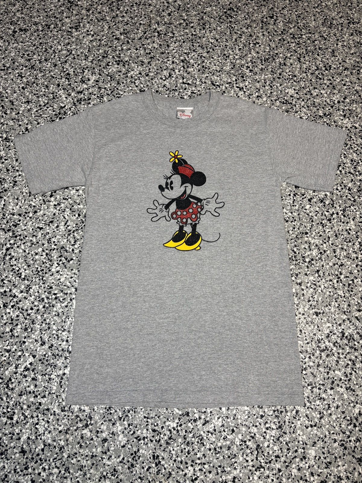 Disney Vintage 2000s Disney Store Glitter Minnie Mouse Tee Sz S 979 Size US S / EU 44-46 / 1 - 1 Thumbnail