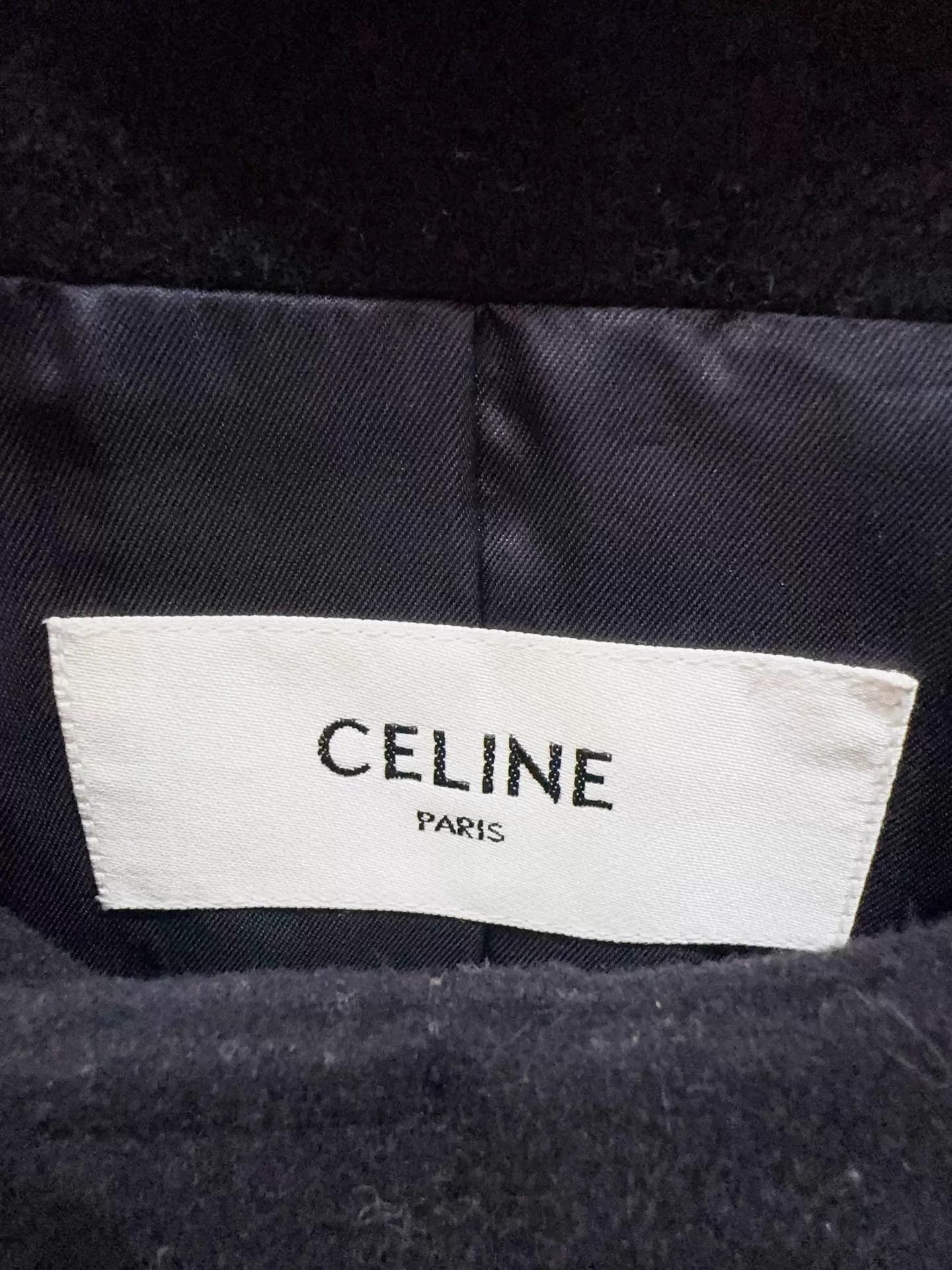 Celine Celine Double-Breasted Women's 34 Jacket Size XXS / US 00 / IT 34 - 3 Thumbnail