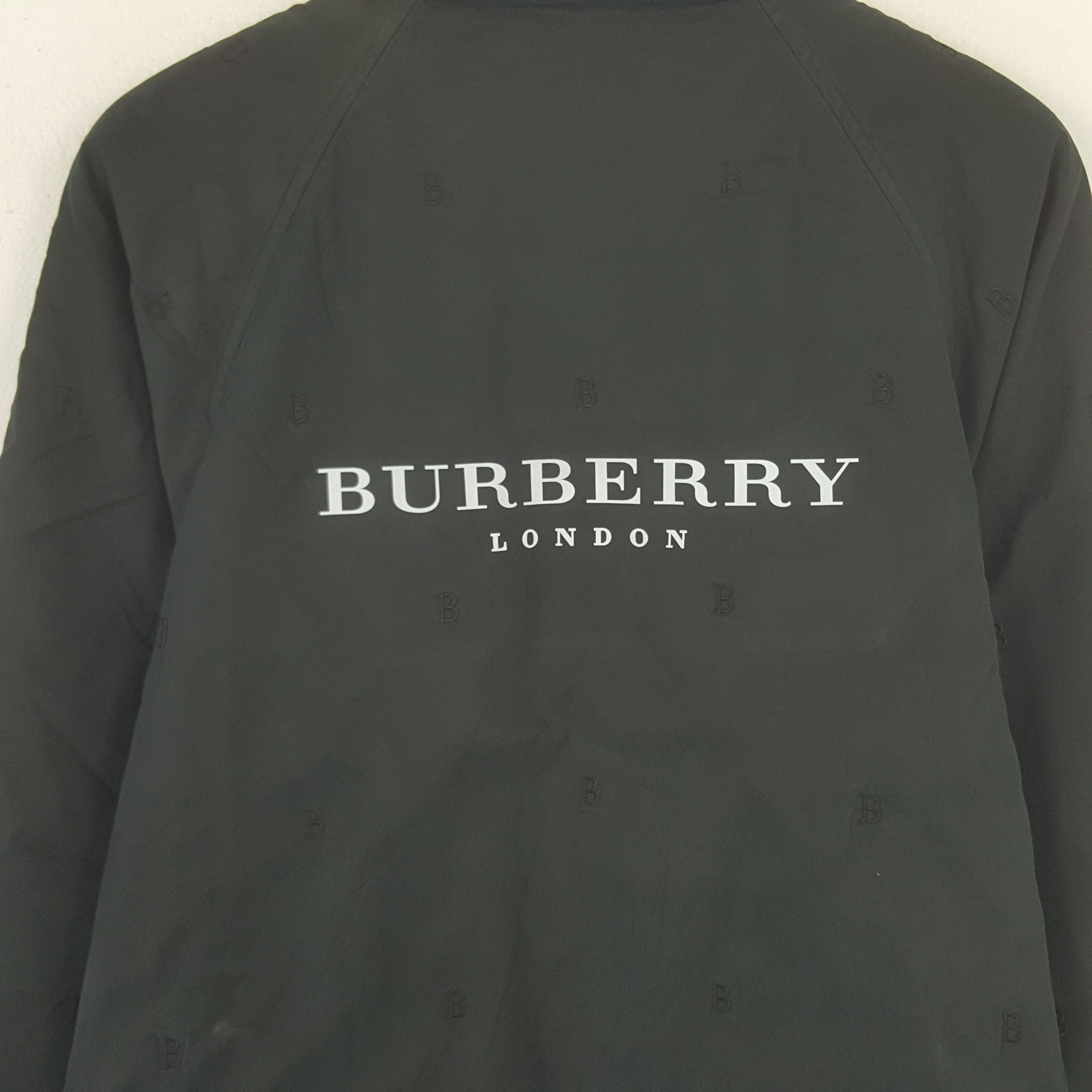 Burberry Vintage Burberrys Custom Spell Out Long Zipper Jacket Size US M / EU 48-50 / 2 - 2 Thumbnail