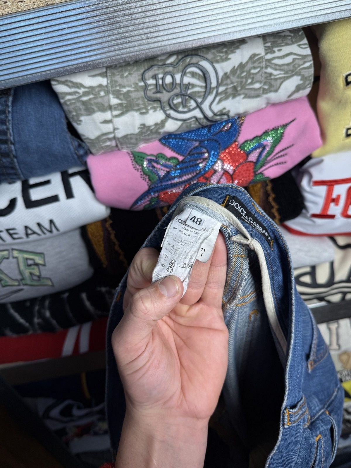 Dolce & Gabbana Dolce Gabanna jeans street wear y2k rap hip hop Size US 32 / EU 48 - 18 Thumbnail