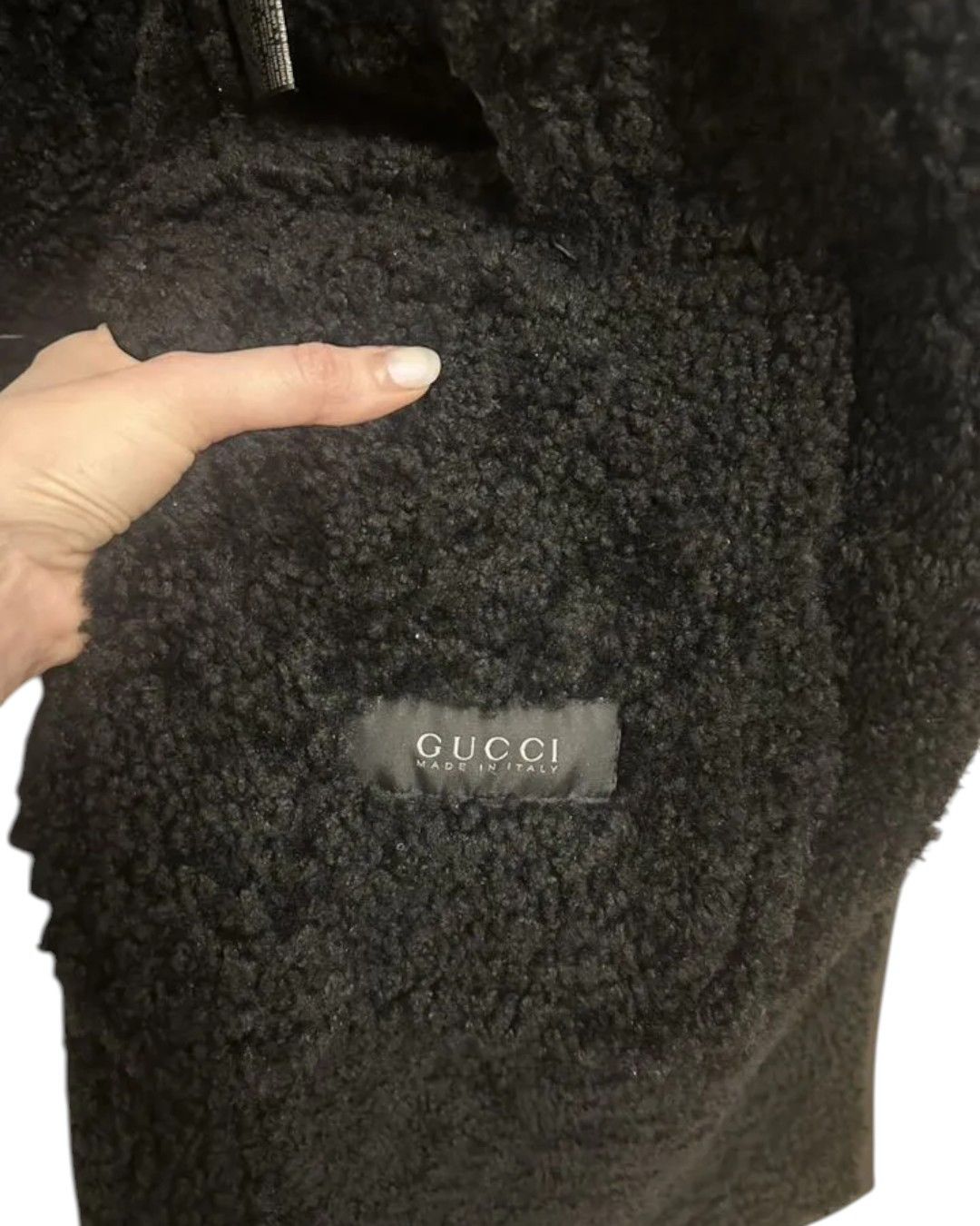 Gucci F/W 2008 SHEARLING SUEDE LEATHER HEAVY COAT Size US L / EU 52-54 / 3 - 3 Thumbnail
