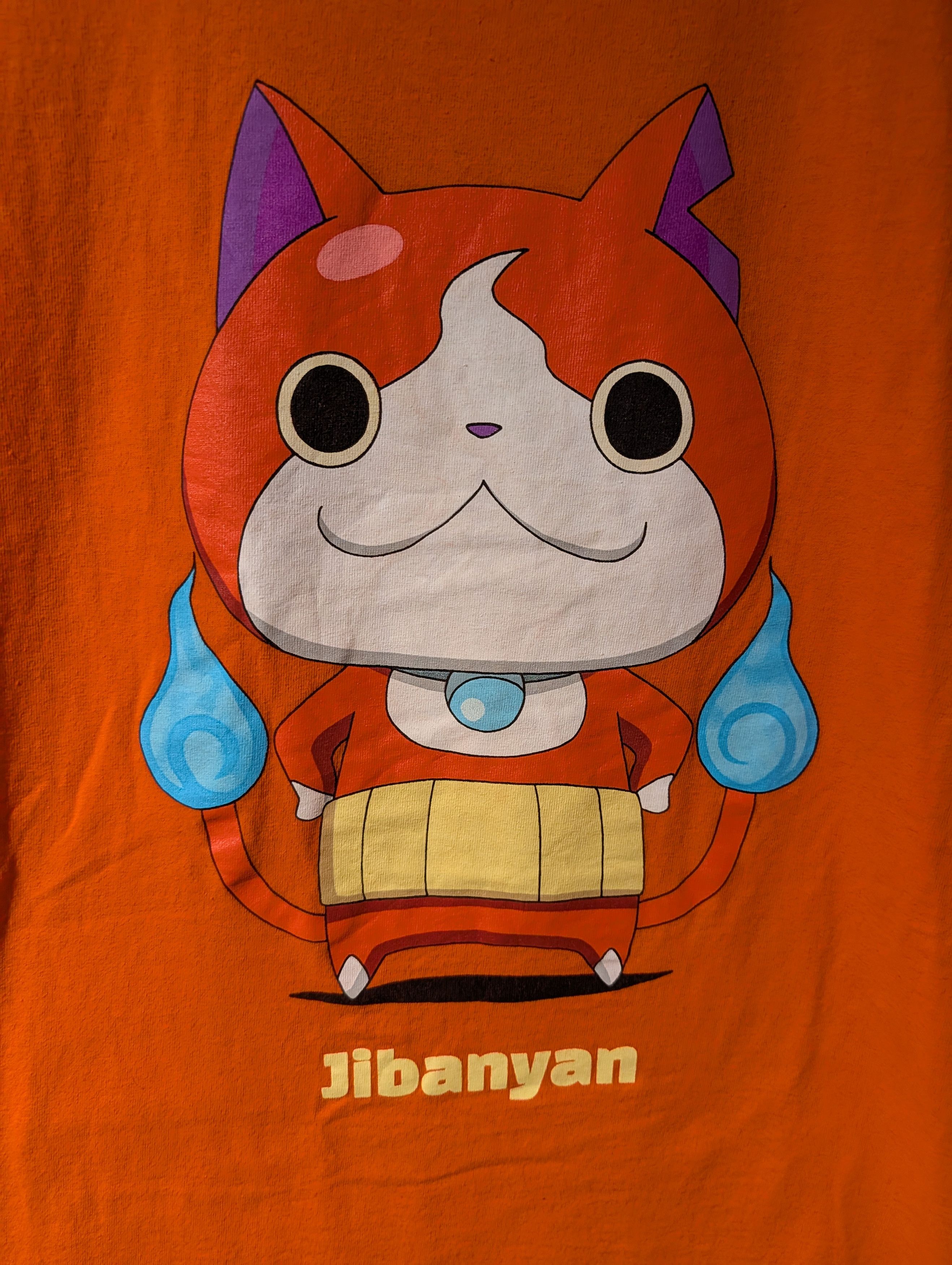 Nintendo VTG Nintendo Yo-Kai Watch Jibanyan Graphic T-Shirt #YokaiIs Size US L / EU 52-54 / 3 - 2 Thumbnail