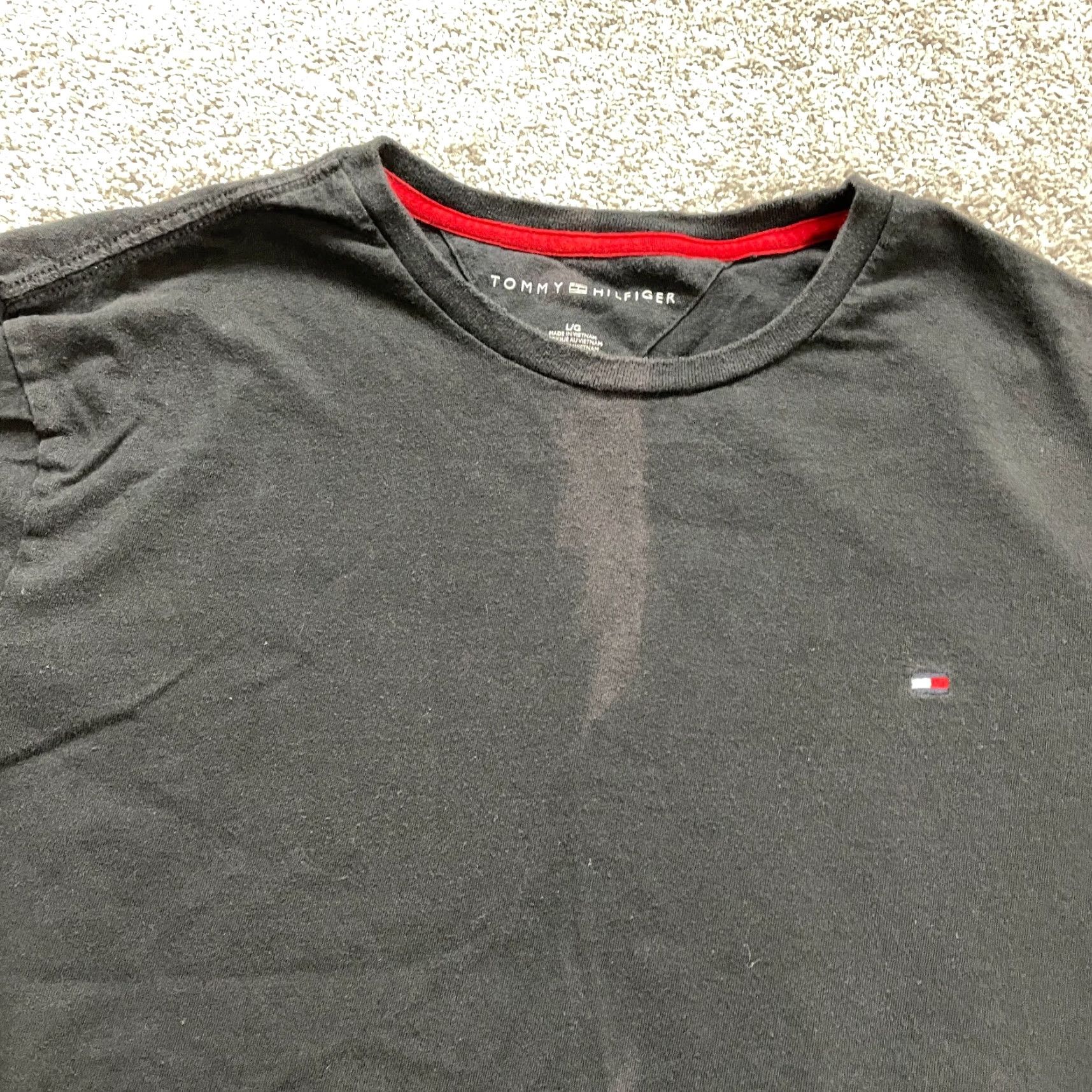 Ralph Lauren VINTAGE Ralph Lauren T-Shirt Men Large Black Crew Neck Short Sleeve Cotton Logo Classic Size US L / EU 52-54 / 3 - 4 Thumbnail