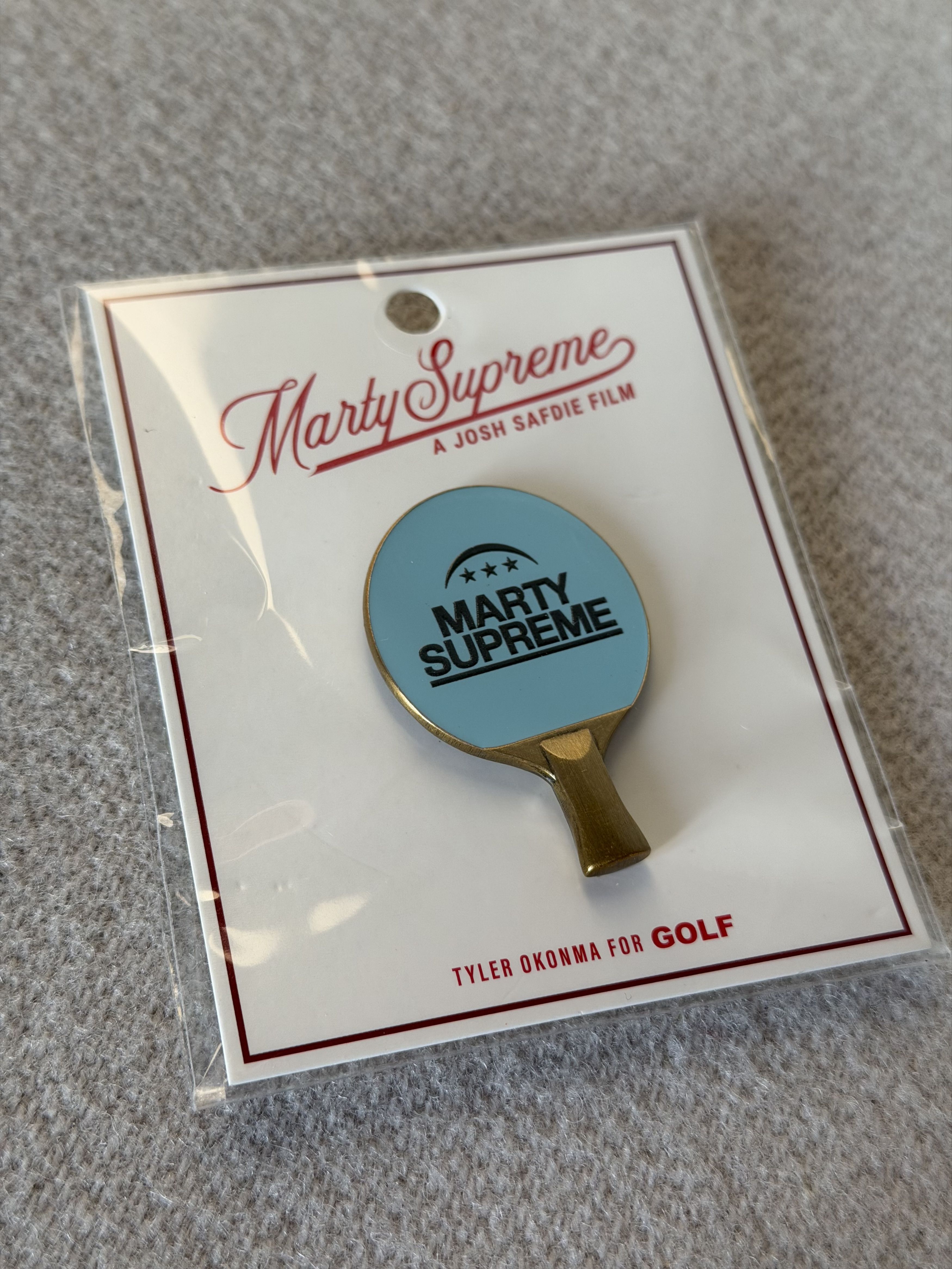 Golf Wang Golf Wang Marty Supreme Paddle Pin Size ONE SIZE - 3 Thumbnail
