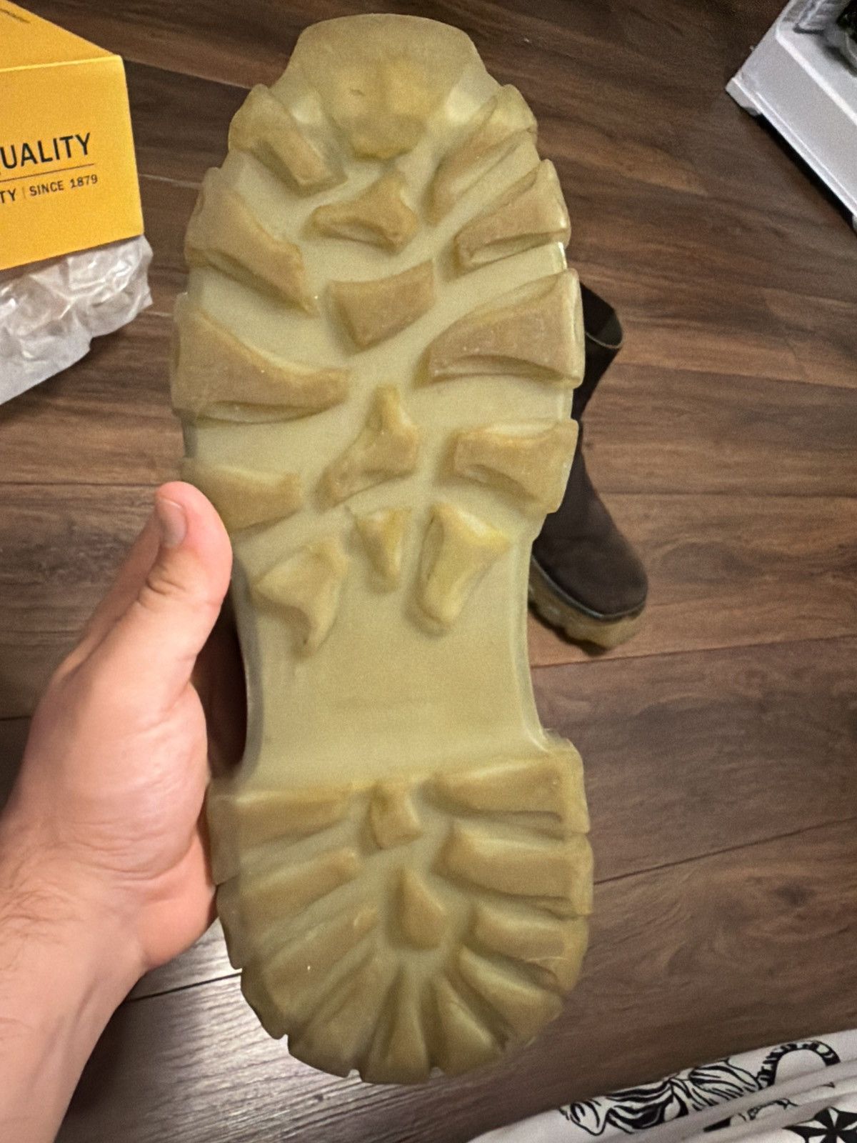 Rick Owens RICK OWENS "DUST" BEATLE BOZO CLEARSOLE LARRY FW19 Size US 11 / EU 44 - 12 Thumbnail