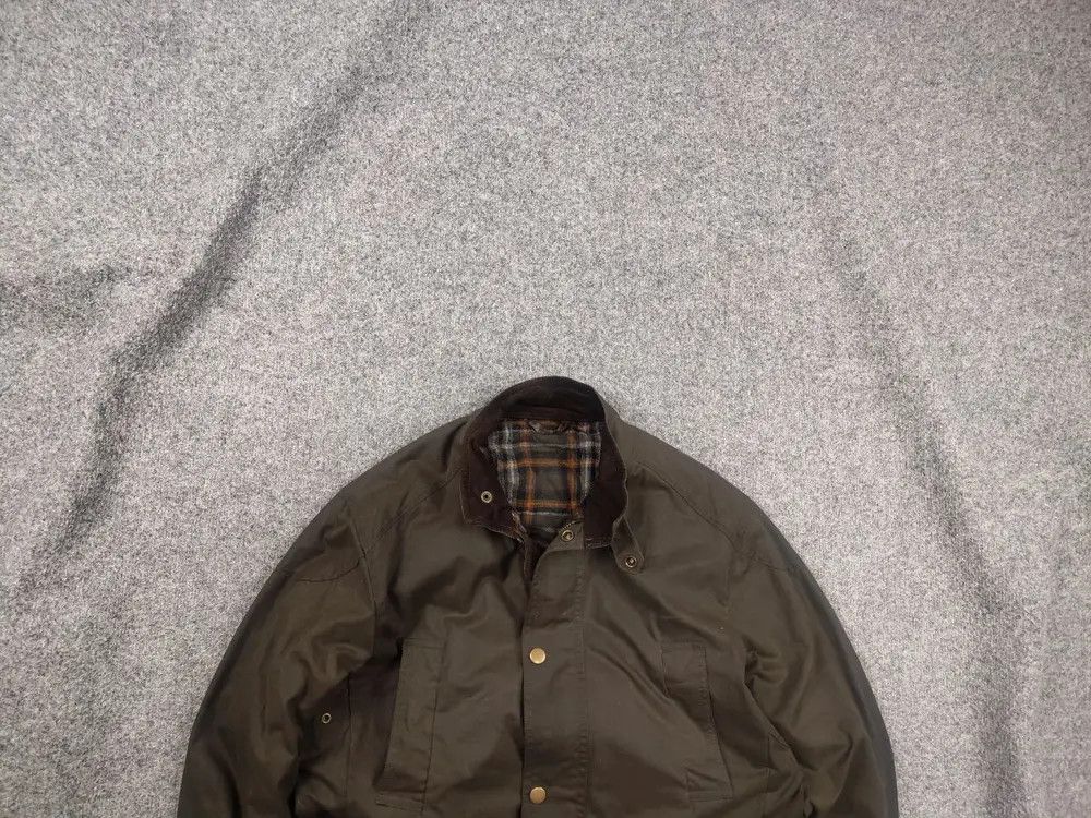 Vintage Vintage England The British Millerain Wax Jacket Barbour Size US S / EU 44-46 / 1 - 1 Thumbnail