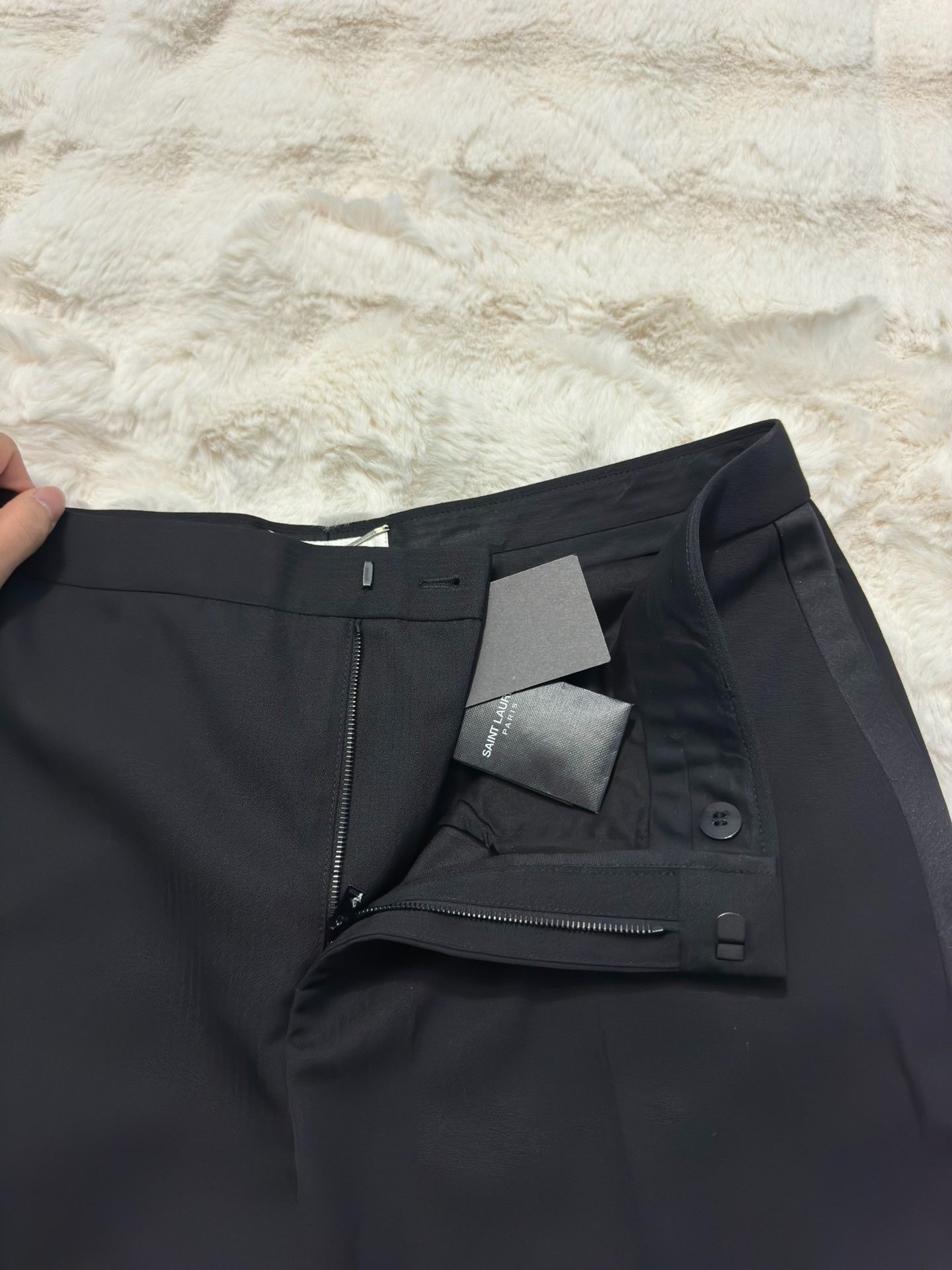 Saint Laurent Paris Saint laurent Smoking trousers 2501-Nextarrow Size US 34 / EU 50 - 8 Thumbnail