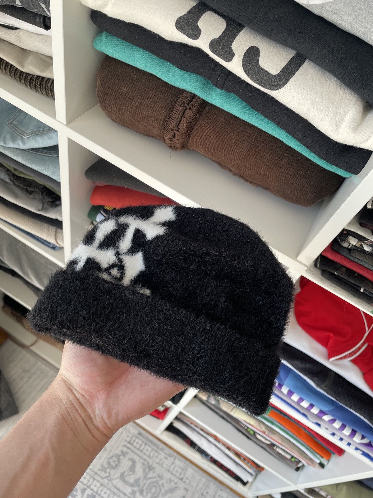 Vintage Vintage Iron Cross Beanie Hat Japanese Avant Garde Archival Size ONE SIZE - 6 Thumbnail