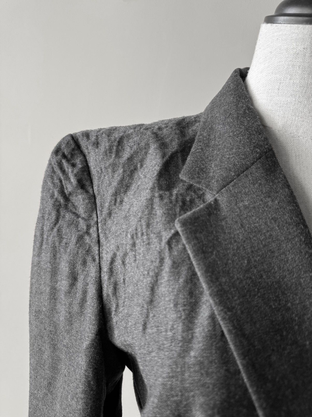 Maison Margiela Maison Martin Margiela AW07 Creased Shoulders Wool Blazer Size M / US 6-8 / IT 42-44 - 13 Thumbnail