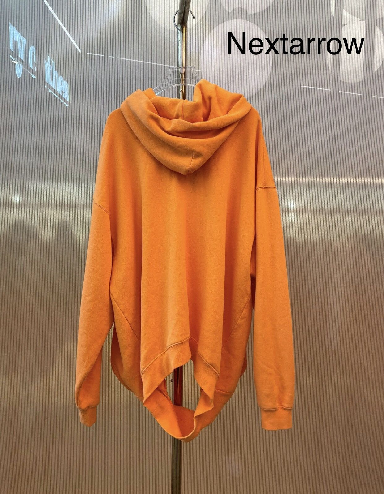 Balenciaga BALENCIAGA Hoodie Destruction Hoodie Orange Yellow Hoodie Size US XS / EU 42 / 0 - 2 Thumbnail