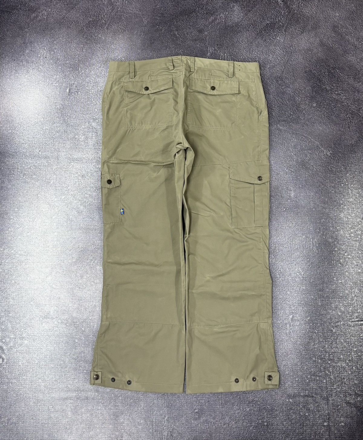 Fjallraven Fjallraven G-1000 Women’s Beige Hiking Outdoor Pants Size 34" / US 12 / IT 48 - 2 Thumbnail