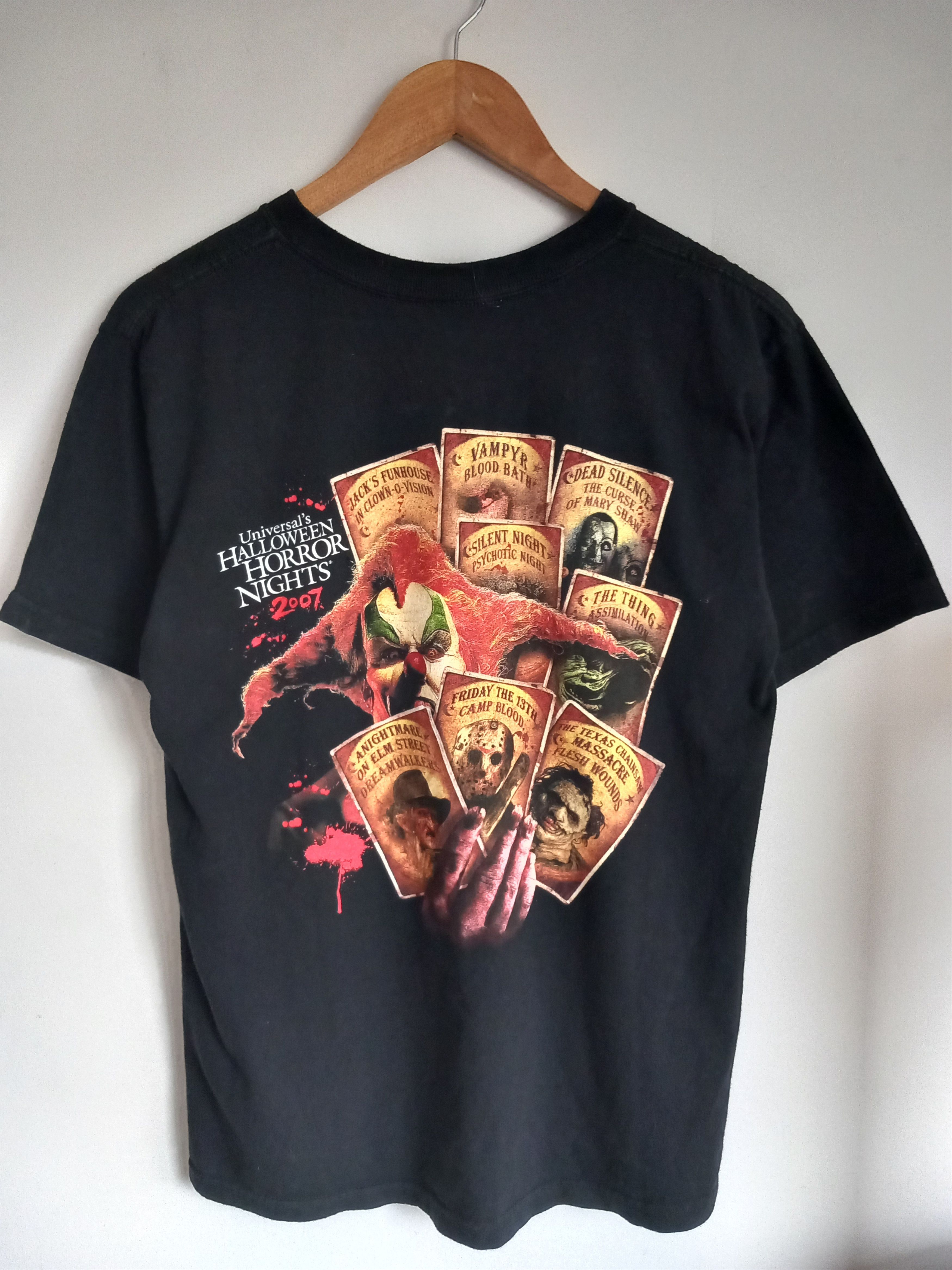 Universal Studios HALOWEEN HORROR NIGHTS 2007 t-shirt rozmiar S Size US S / EU 44-46 / 1 - 2 Thumbnail