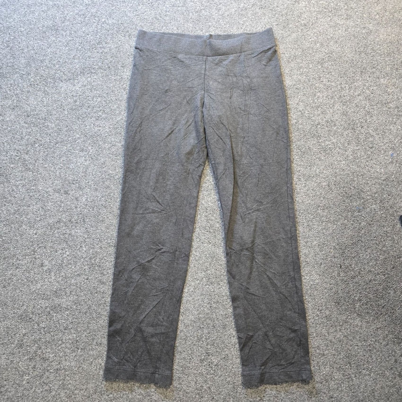 J. Jill J Jill Pants Slim Leg Gray Pull On Capsule Womens Small Knit Stretch Casual Modern City Preppy Mens? Size 28" / US 6 / IT 42 - 2 Thumbnail