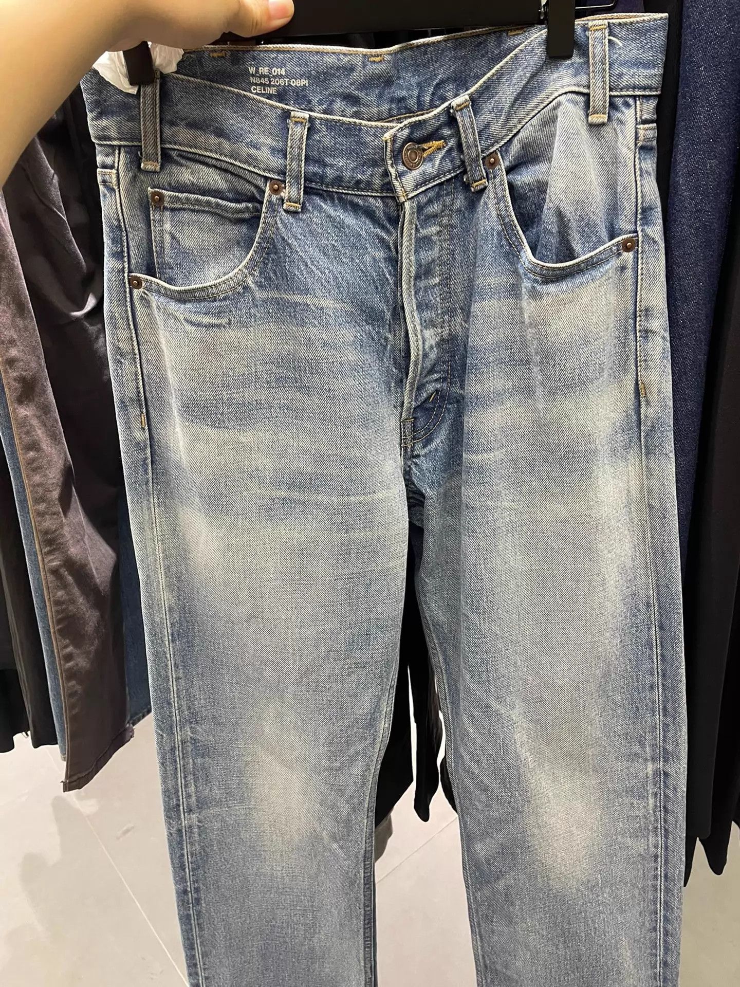 Celine Celine Women's Jeans Size 25 Minor Stain Size 25" / US 0 / IT 36 - 1 Thumbnail