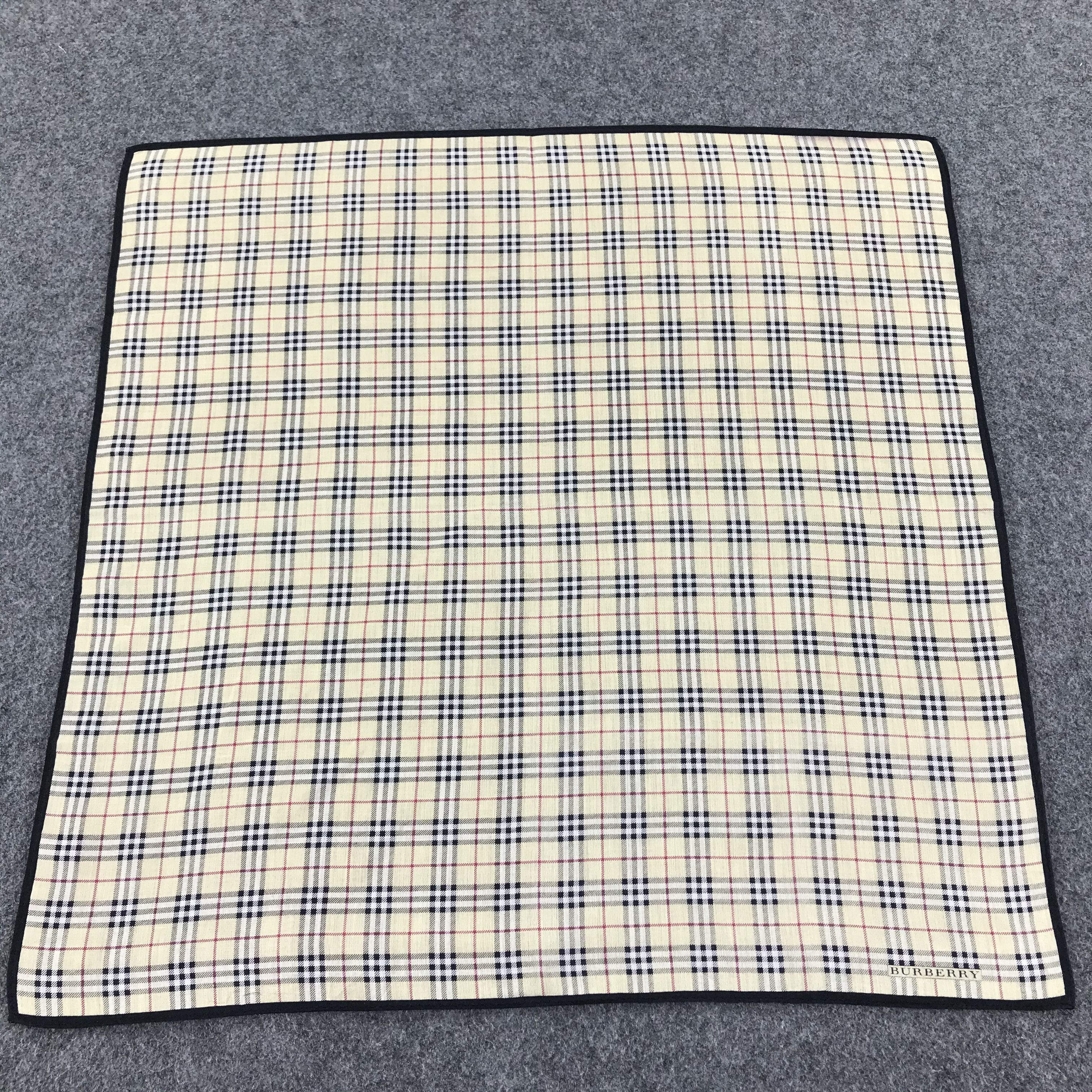 Burberry Burberry Handkerchief Bandana Neckerchief H396 Size ONE SIZE - 3 Thumbnail