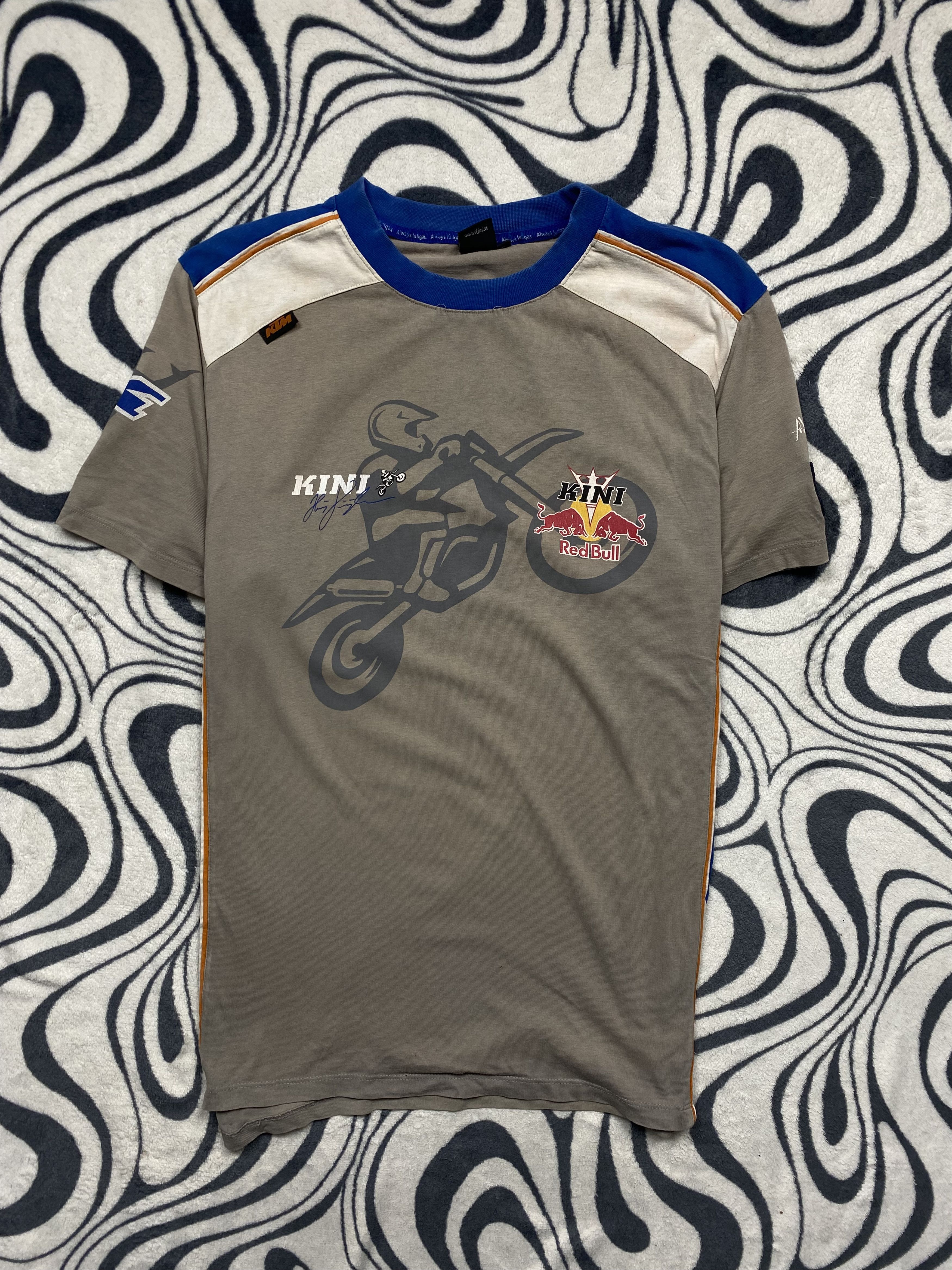 Red Bull × Vintage Red Bull Kini Racing Vintage T-Shirt Y2K Tee Size US XL / EU 56 / 4 - 1 Thumbnail