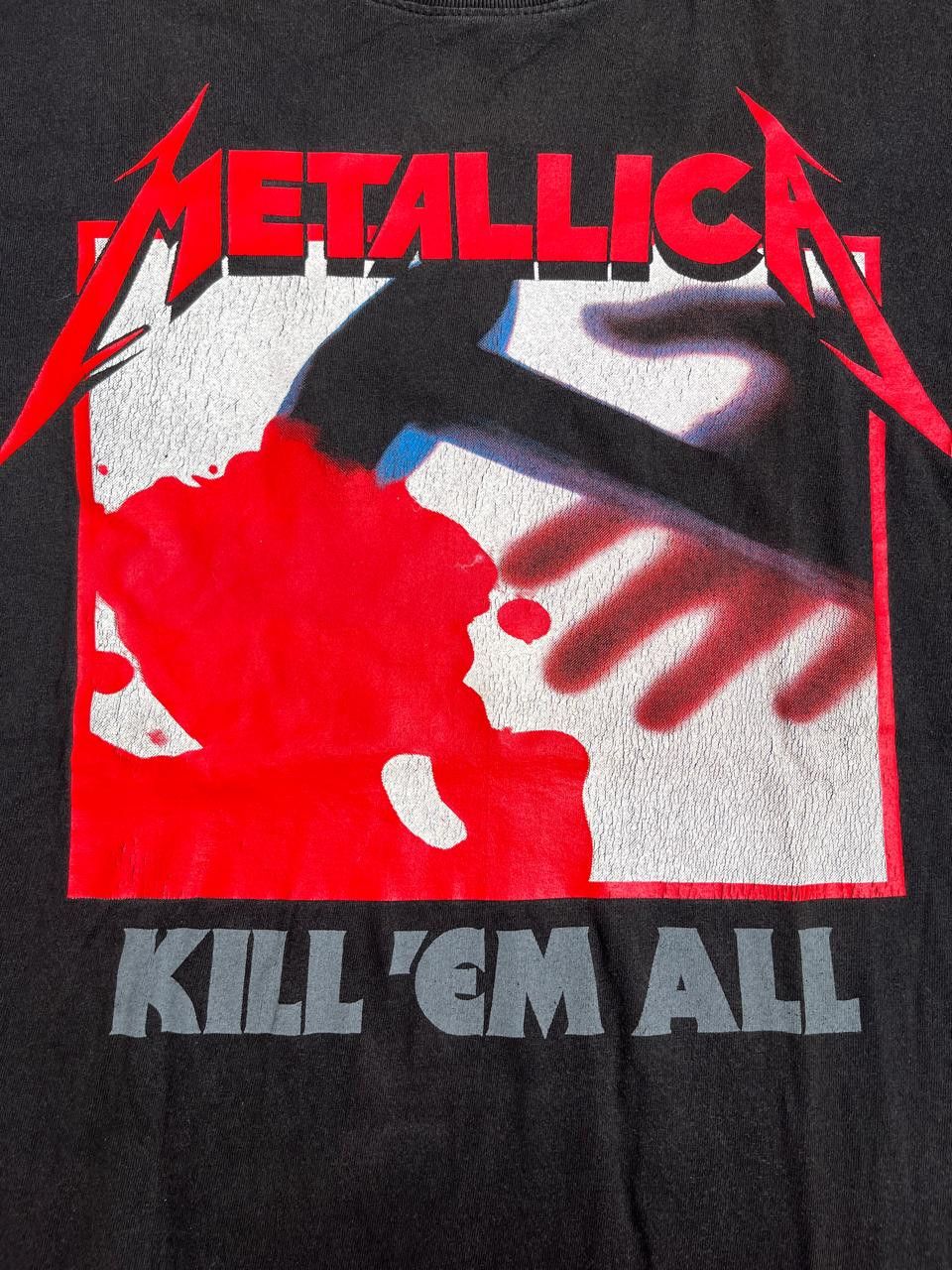 Band Tees Vintage Metallica Kill 'em all Thrash metal shirt Size US XL / EU 56 / 4 - 2 Thumbnail