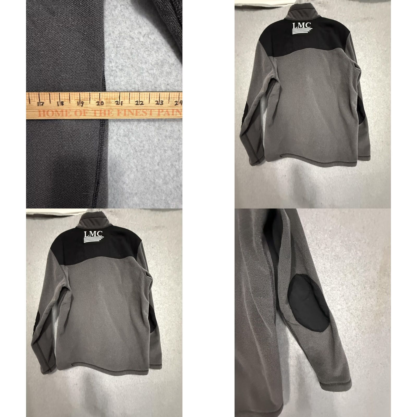 Carhartt Carhartt Jacket Mens Medium Gray Fleece 1/4 Zip Anorak LMC Logo 102836-022 Size US M / EU 48-50 / 2 - 8 Thumbnail