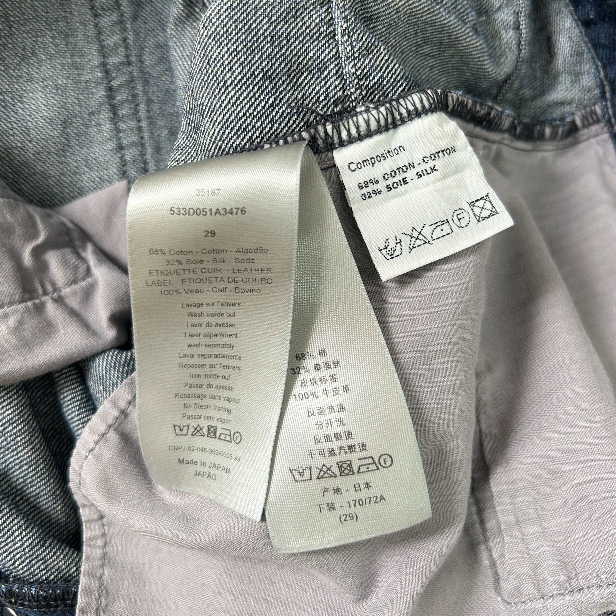 Dior Dior Homme Hedi Slimane Japan Straight Jeans Size US 29 - 6 Thumbnail