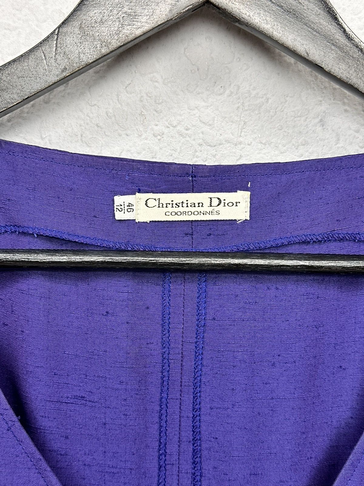 Christian Dior Monsieur OMG😻 Vintage Dress 80s Christian Dior COODONNES Viscose Size M / US 6-8 / IT 42-44 - 6 Thumbnail