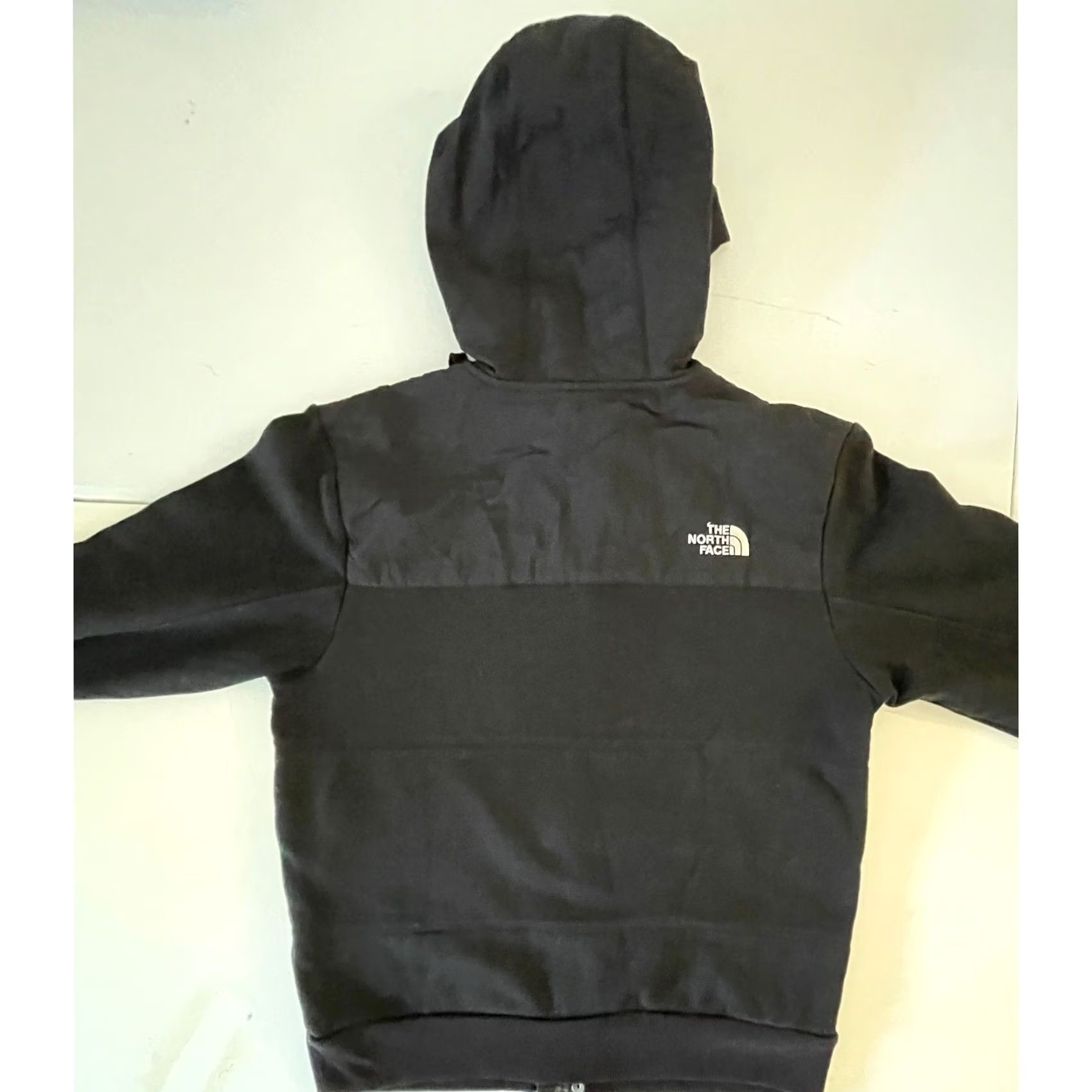 The North Face The North Face Mens Jacket Hooded Full Zip Black Regular M Nylon Overlay Cotton Blend Pocket Logo Embroidered Casual Travel 90s- no Size US M / EU 48-50 / 2 - 4 Thumbnail
