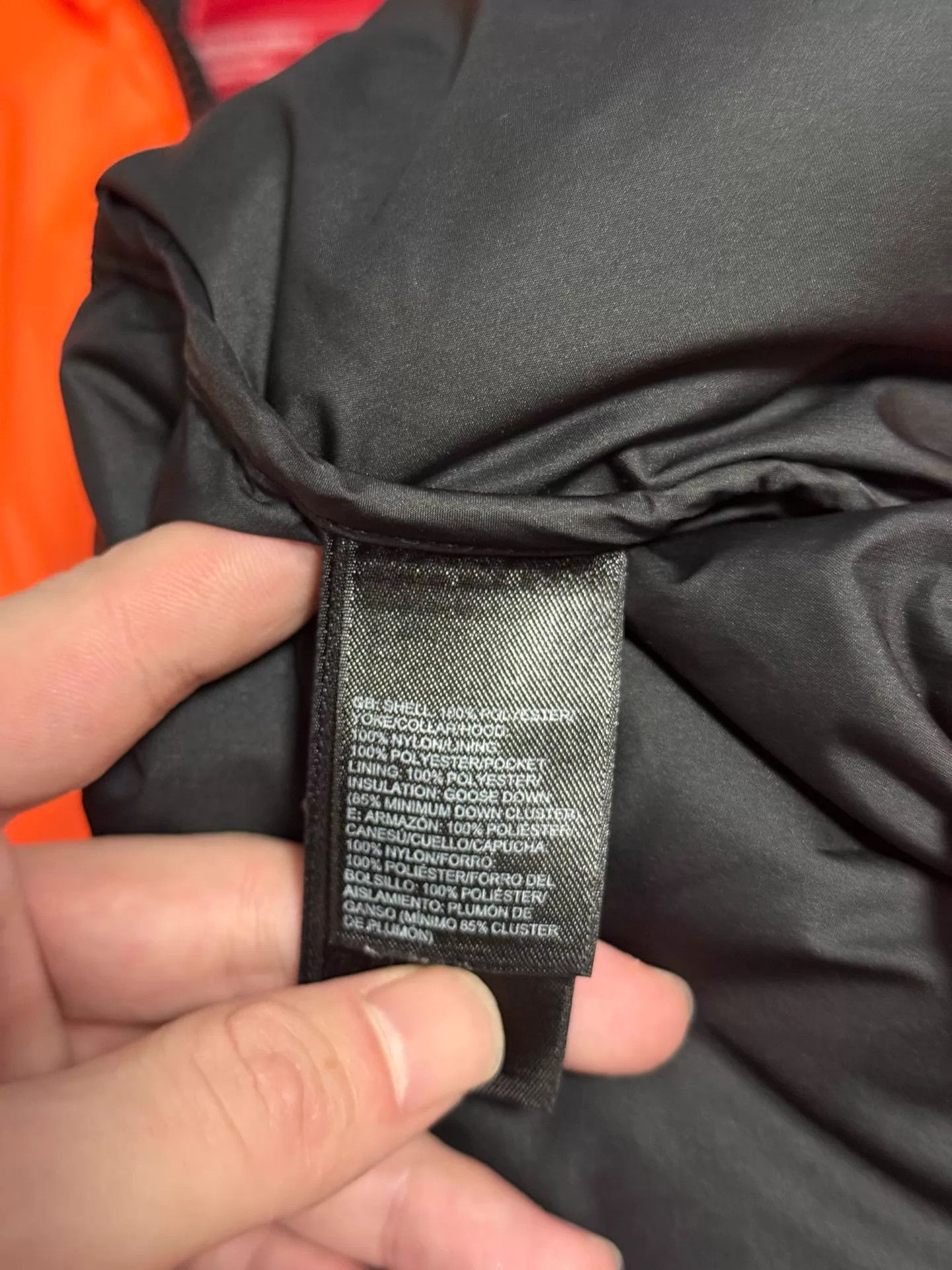 The North Face Supreme x The North Face Violent Orange Puffer Jacket L Size US L / EU 52-54 / 3 - 7 Thumbnail