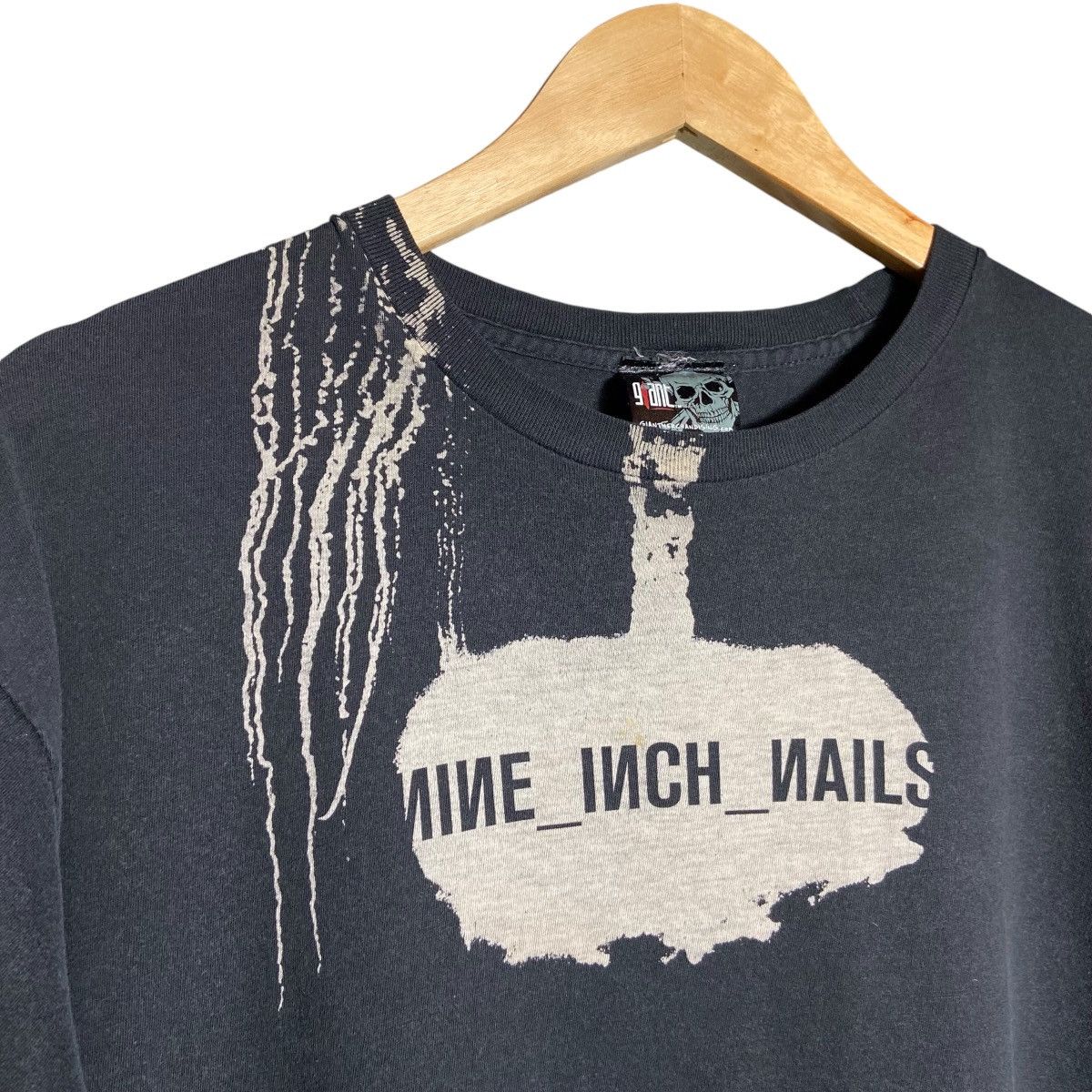 Band Tees Vintage 00s Nine Inch Nails Band Tee / Distressed Size US XL / EU 56 / 4 - 2 Thumbnail